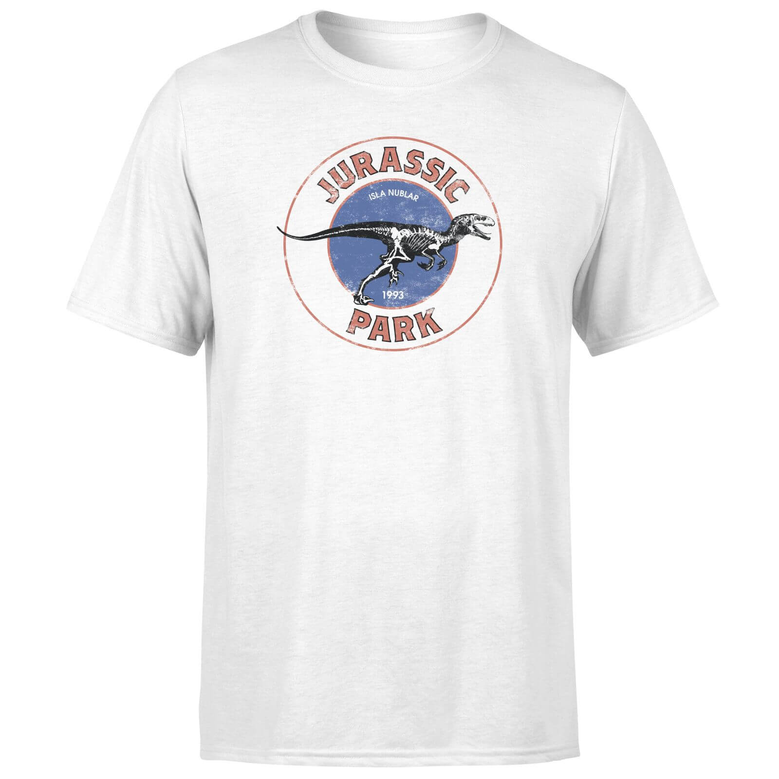 Jurassic Park Jurassic Target Men's T-Shirt - White - S