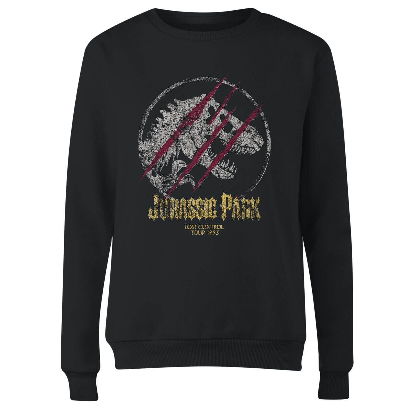 Jurassic Park Lost Control Women's Sweatshirt - Black - S