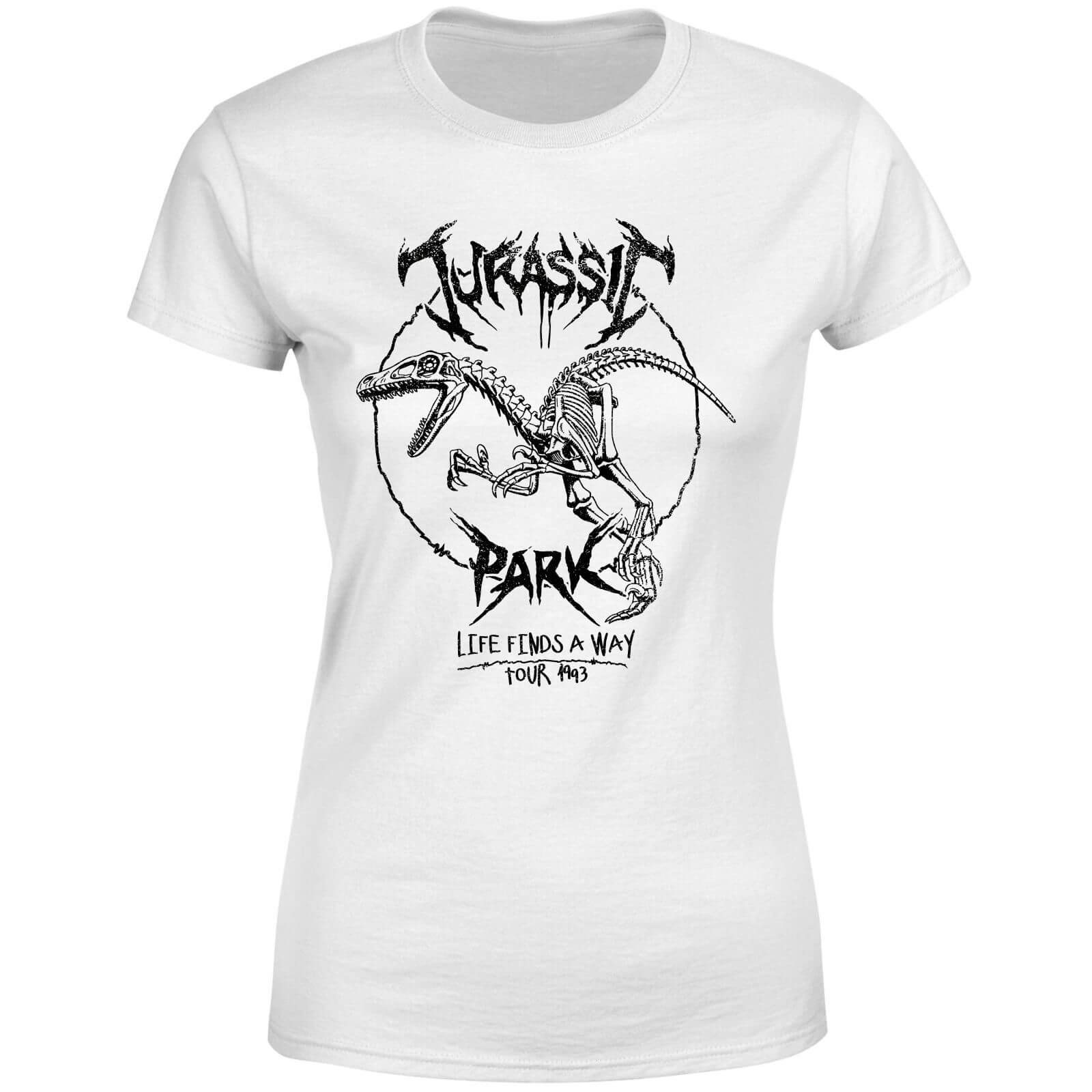 

T-Shirt Jurassic Park Raptor Drawn - Bianco - Donna - S