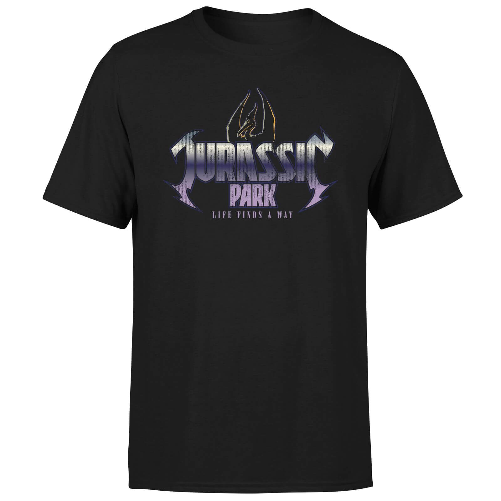 

T-Shirt Jurassic Park Life Finds A Way - Nero - Unisex - XS