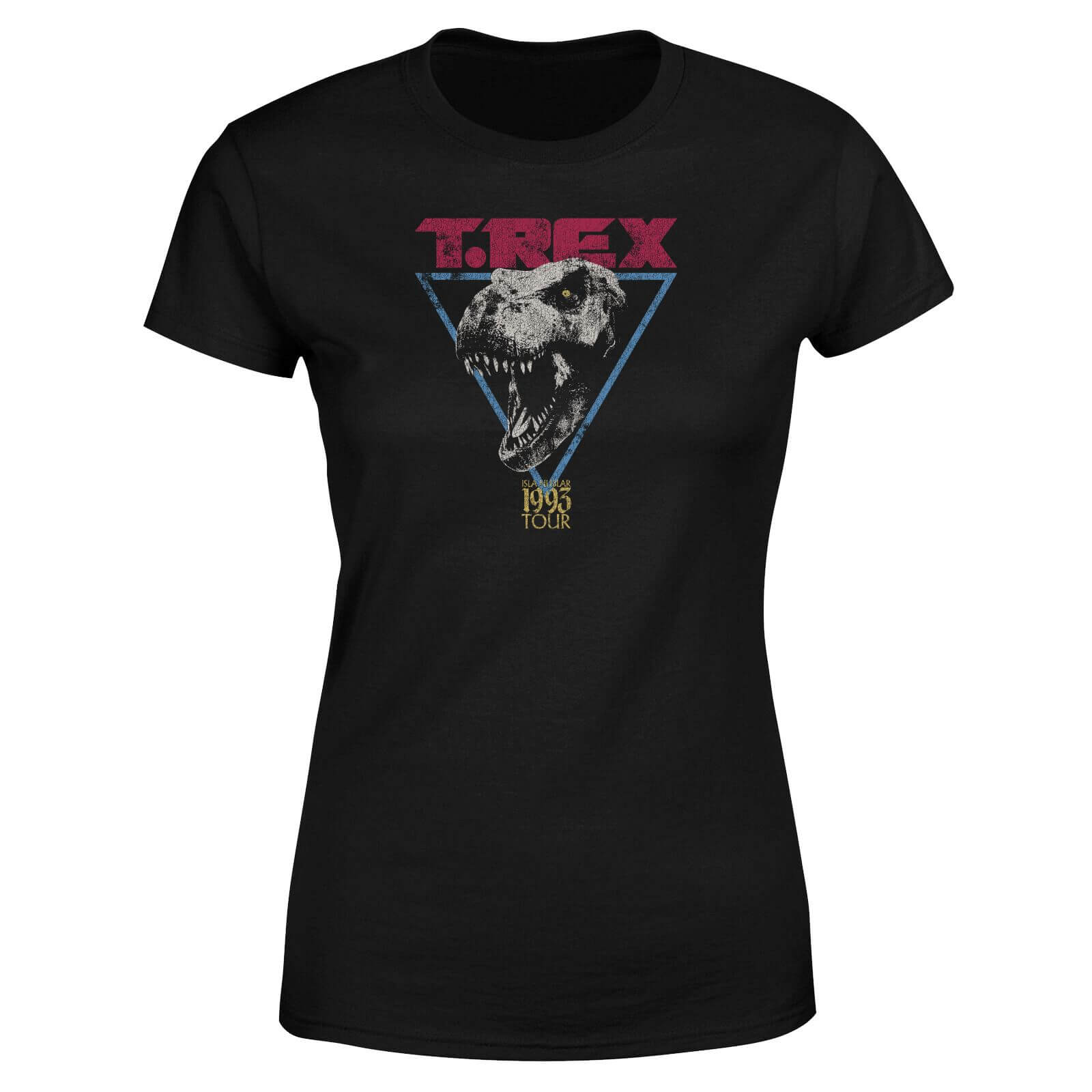 T-Shirt Jurassic Park TREX - Nero - Donna - XXL