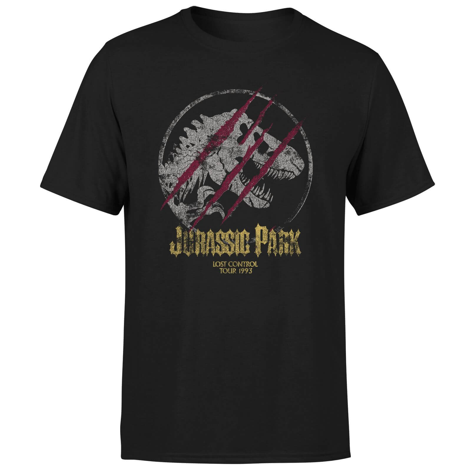 

T-Shirt Jurassic Park Lost Control - Nero - Uomo - XS