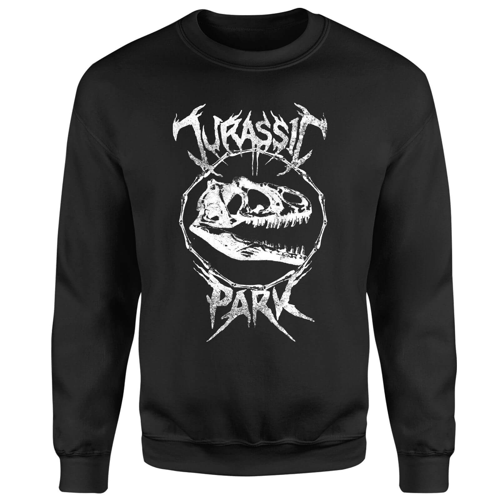 Felpa Jurassic Park T-Rex Bones - Nero - XL
