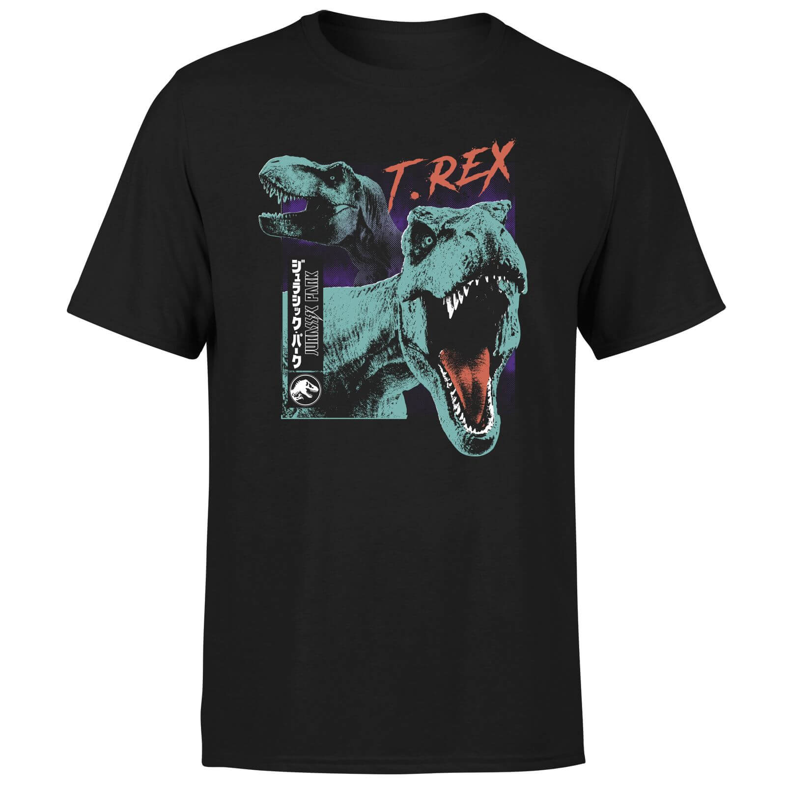 

T-Shirt Jurassic Park T-REXES - Nero - Uomo - XS