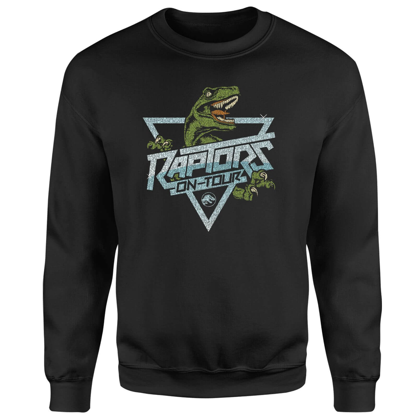

Felpa Jurassic Park Raptors On Tour Stroke - Nero - XXL