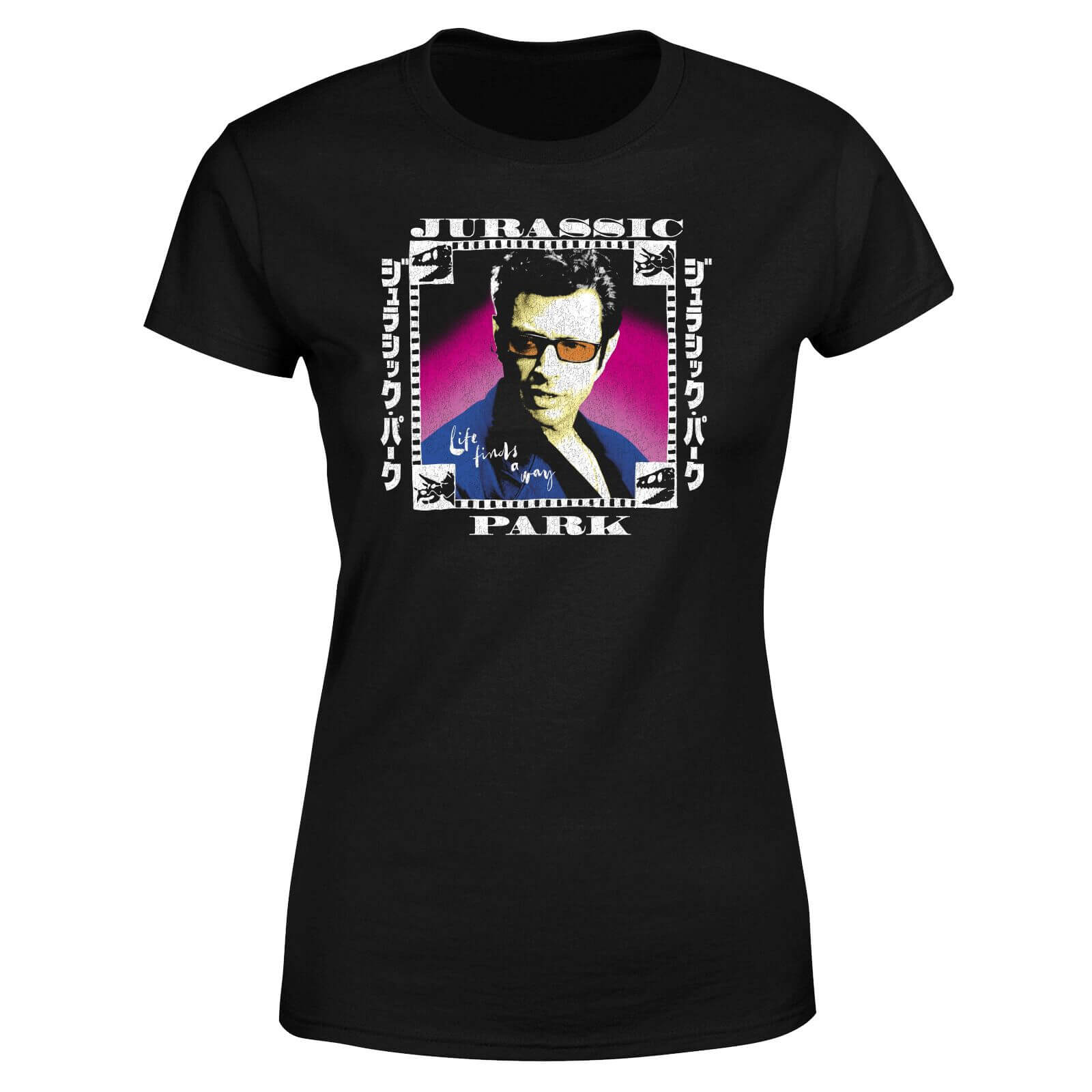 T-Shirt Jurassic Park Jeff - Nero - Donna - XXL