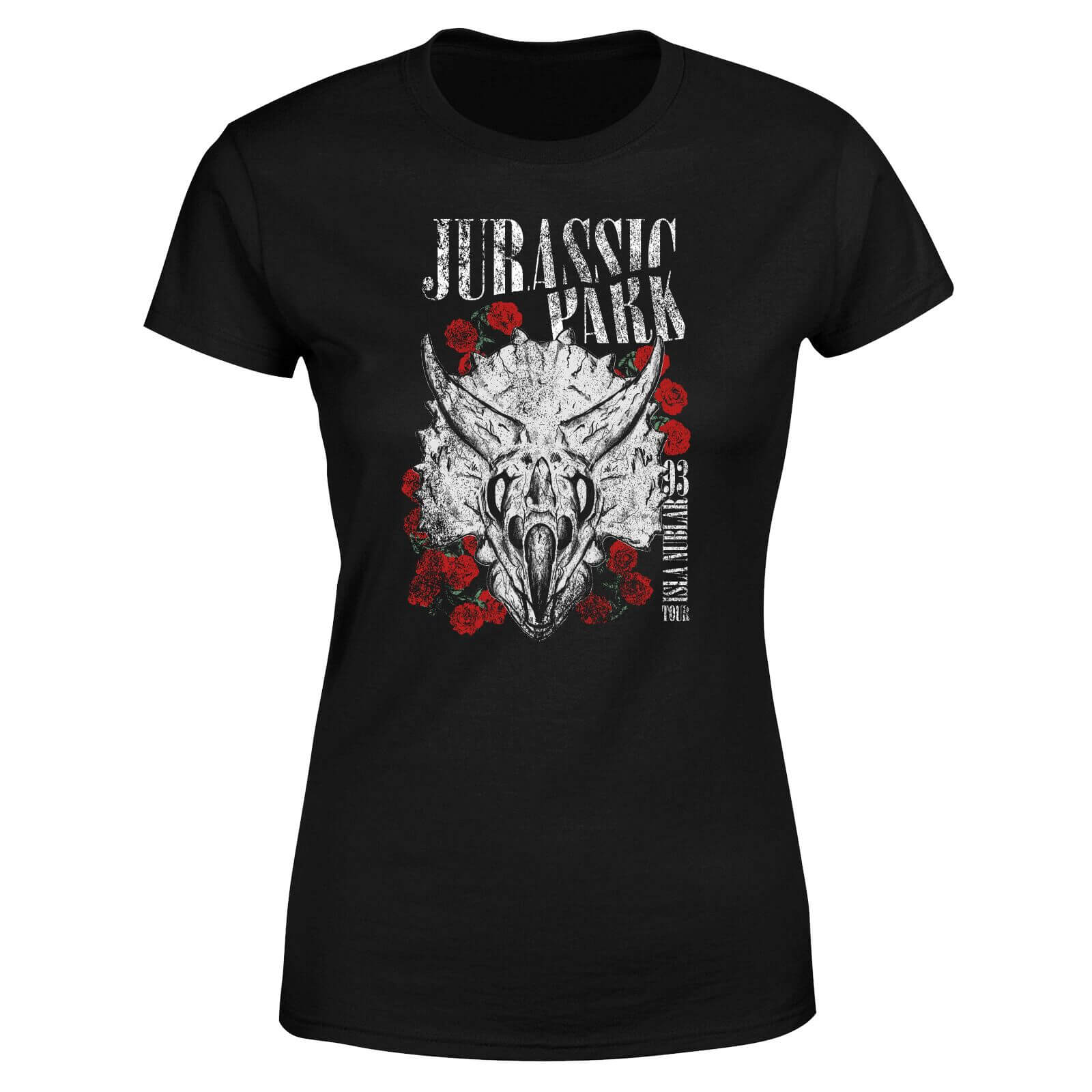 T-Shirt Jurassic Park Isla Nublar 93 - Nero - Donna - M