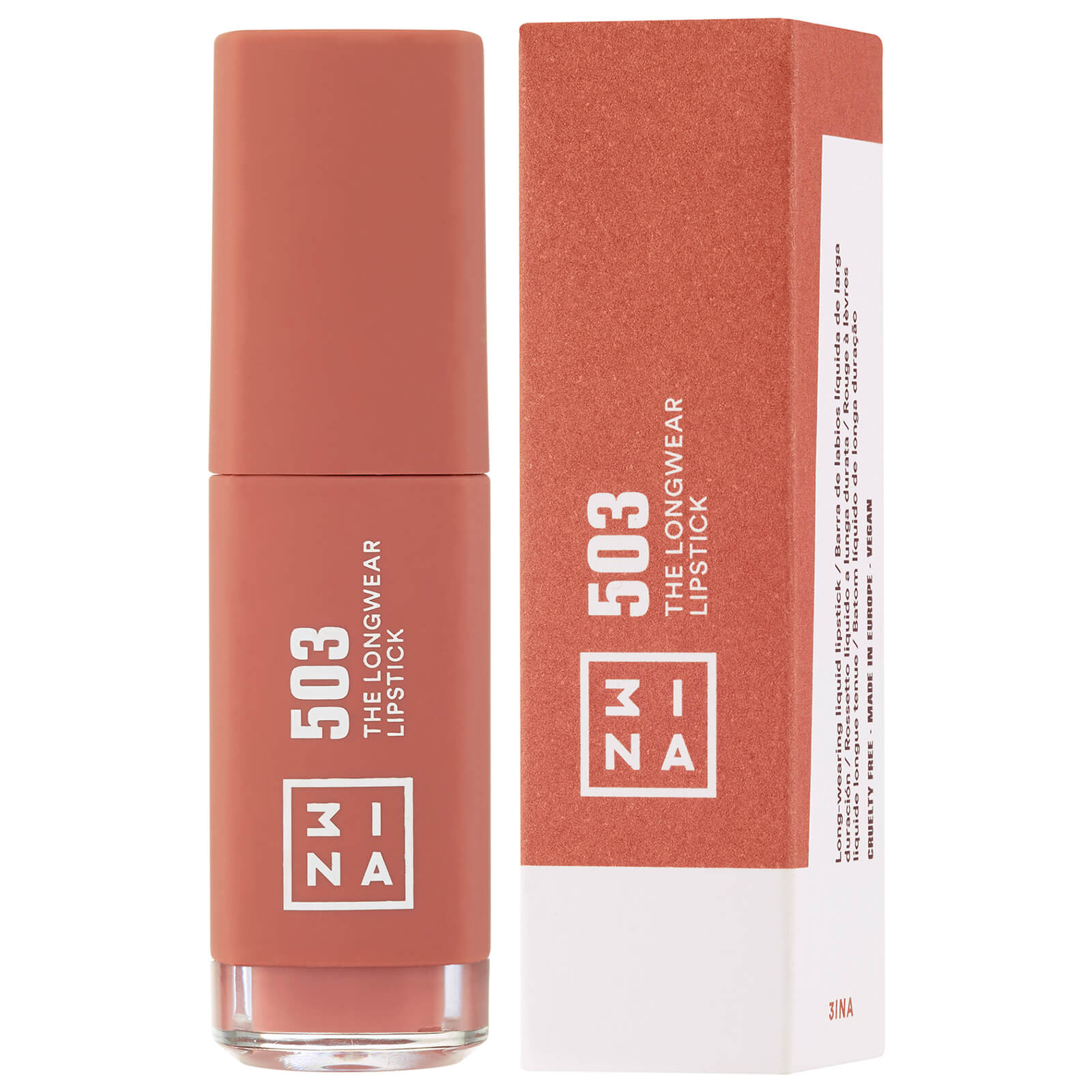

3INA The Longwear Lipstick (Various Shades) - 503