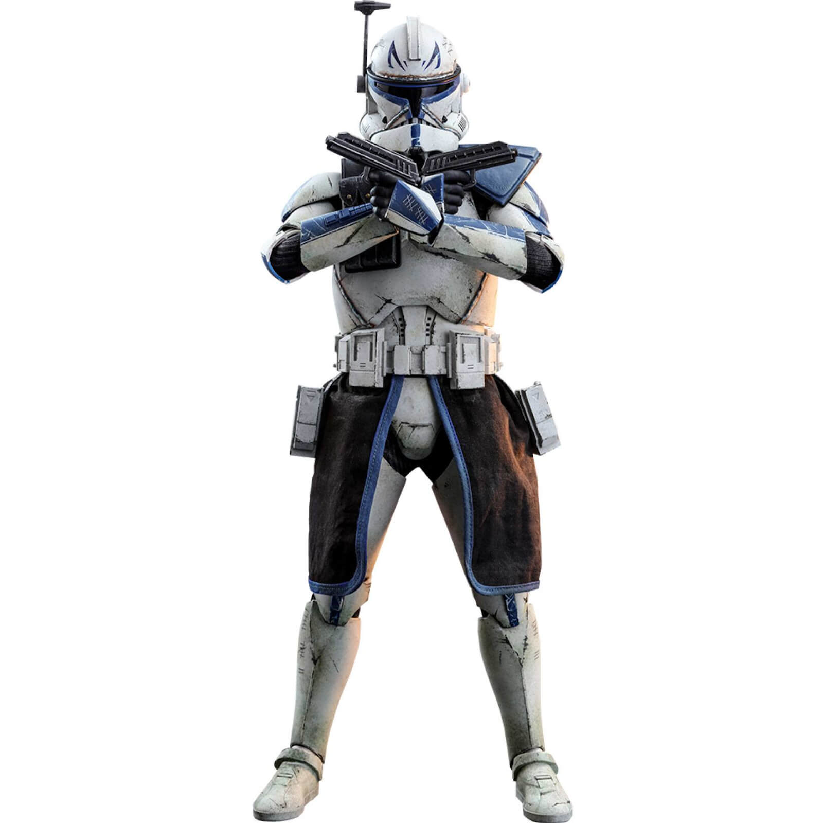 Hot Toys Star Wars The Clone Wars Figurine articulée à l'échelle 1/6 Captain Rex 30 cm