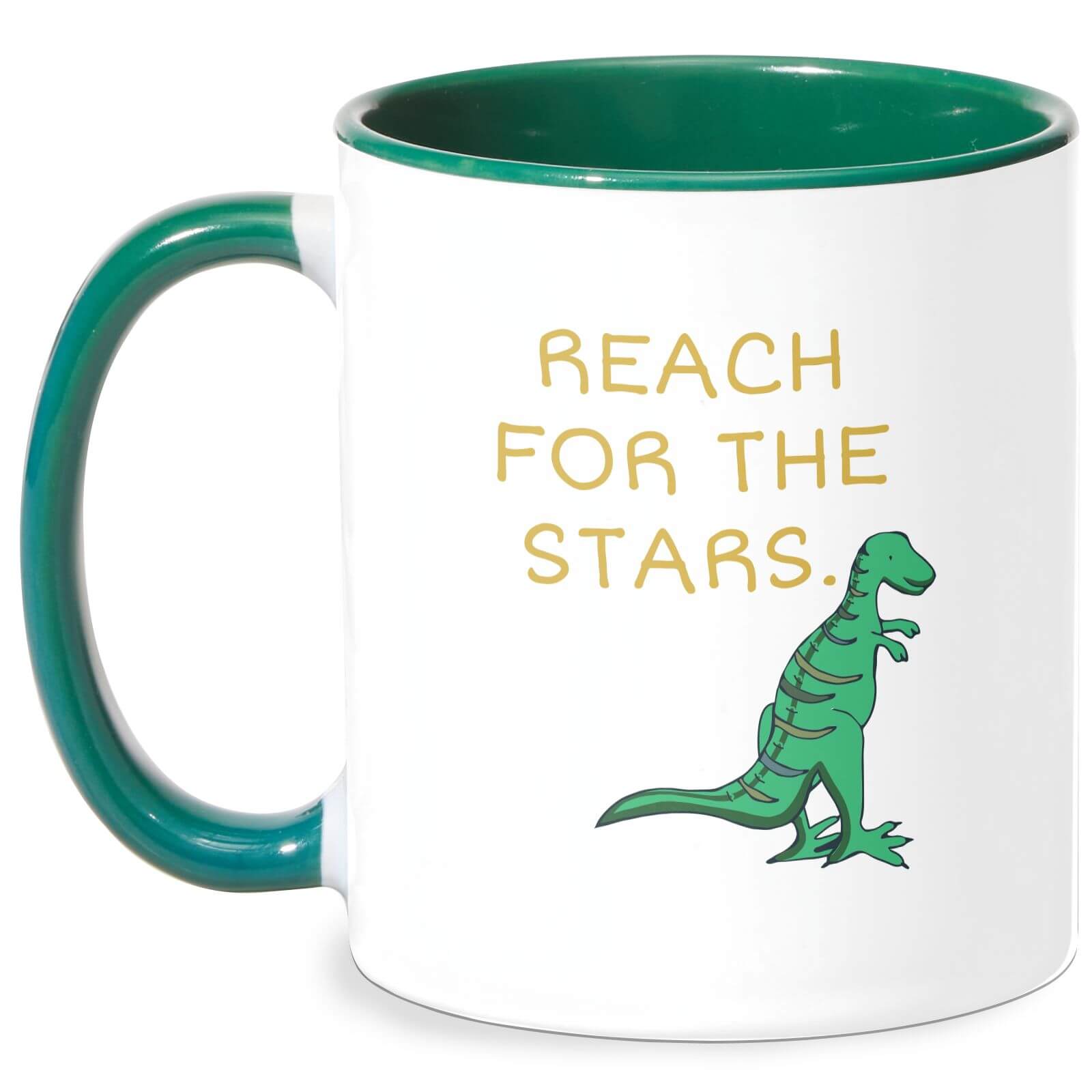 Reach For The Stars Mug - White/Green