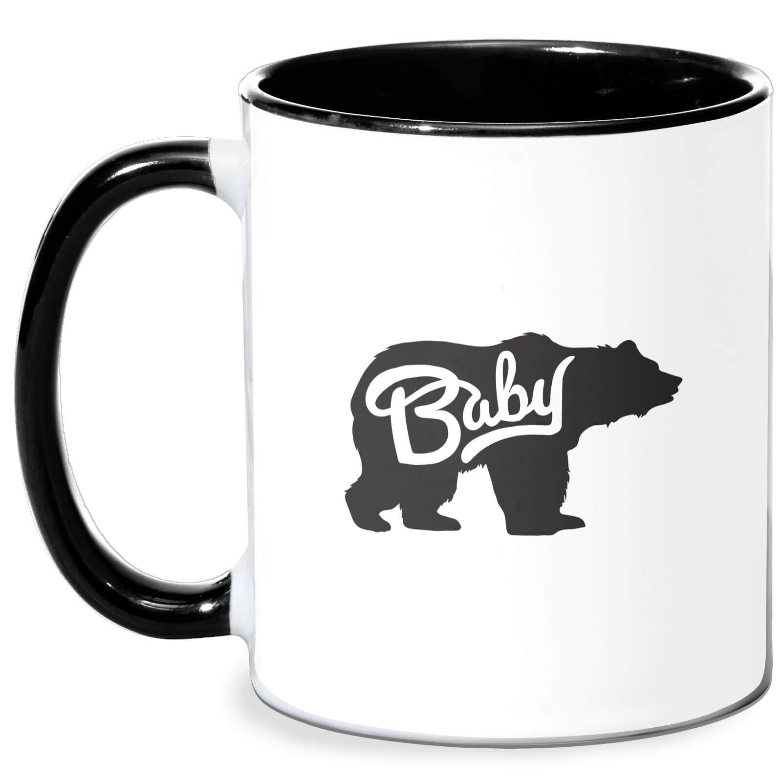 Baby Bear Mug - White/Black