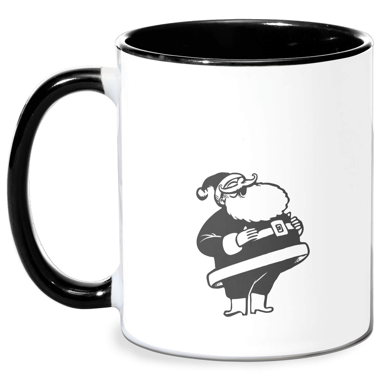 Lets Be Merry Mug - White/Black