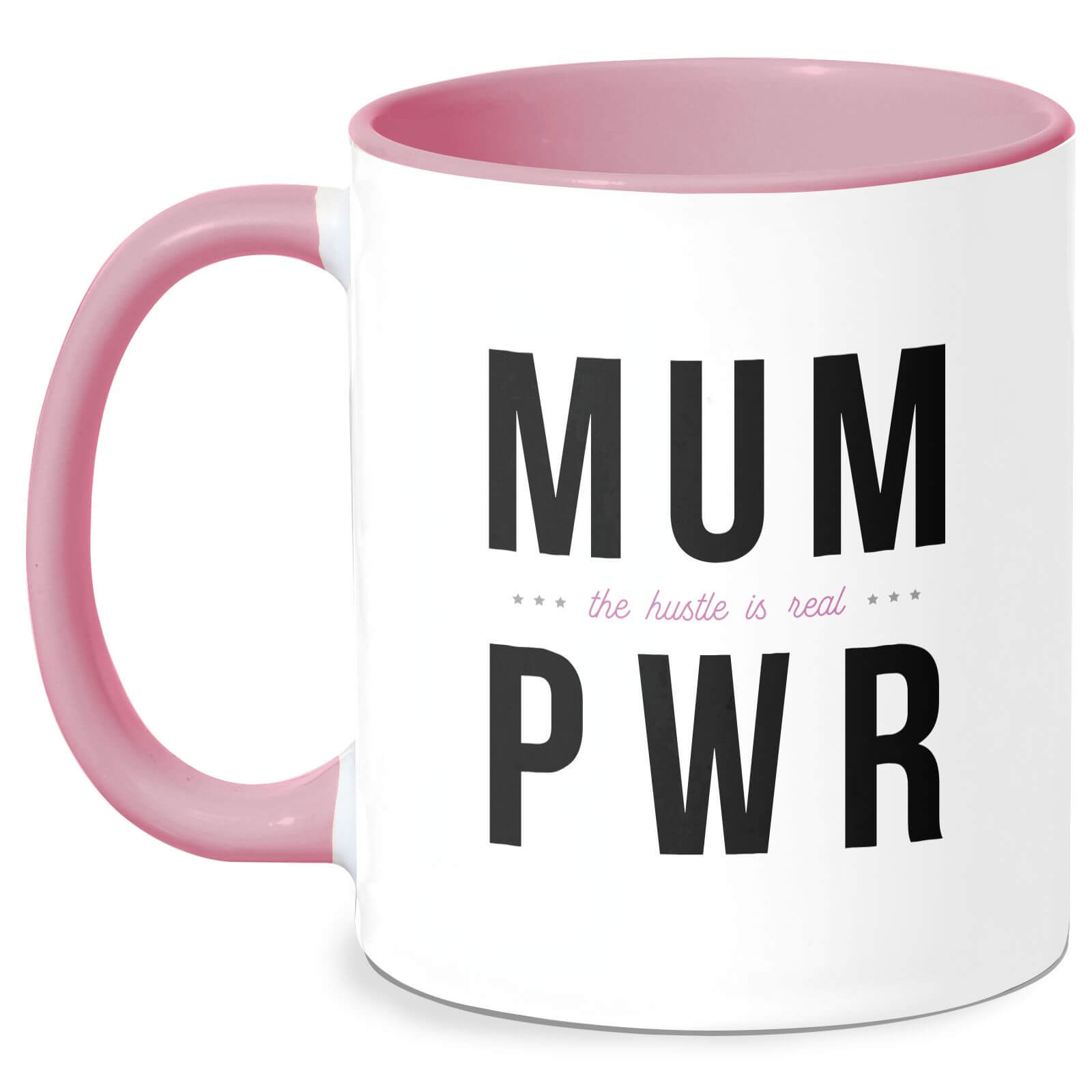 MUM PWR Mug - White/Pink