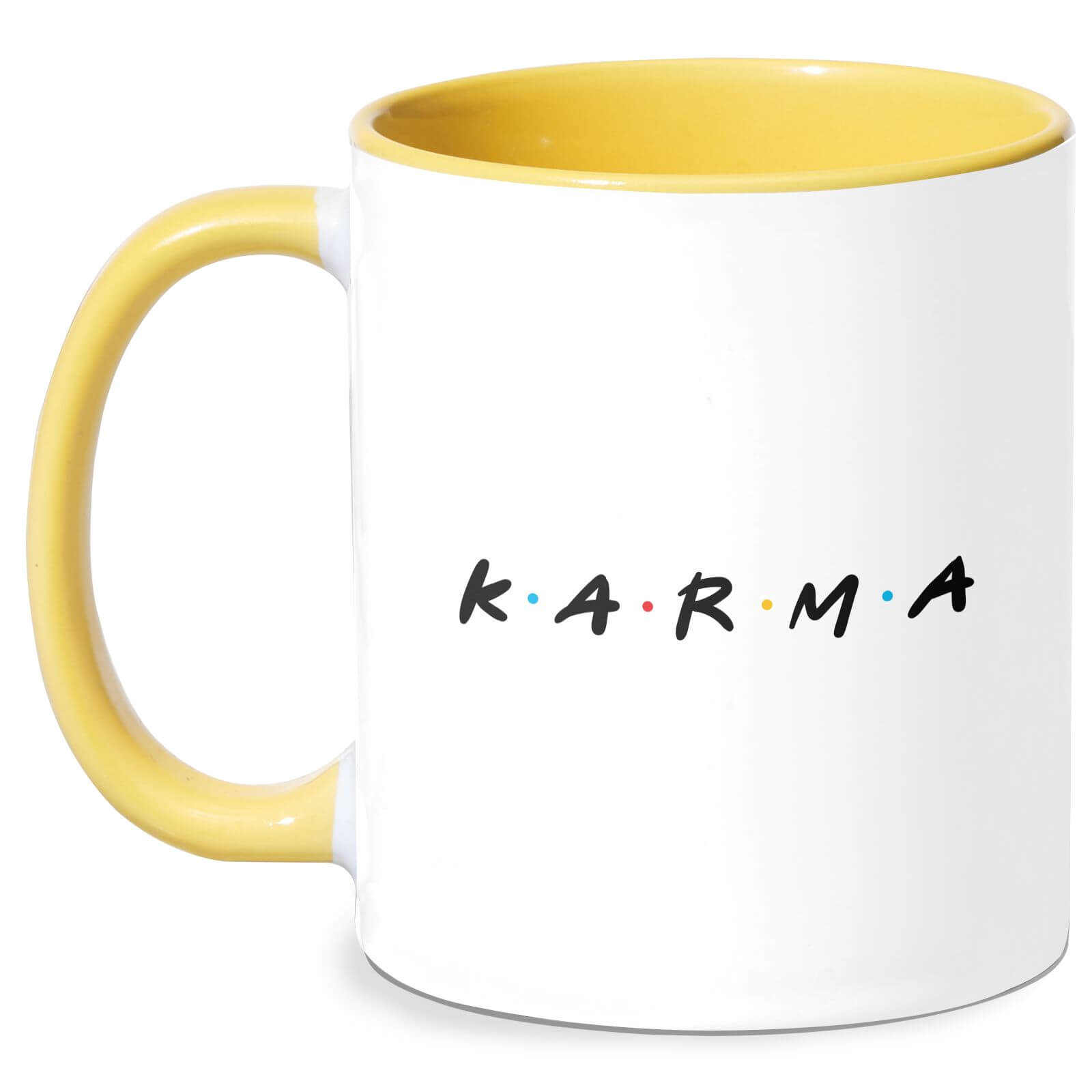 Karma Mug - White/Yellow