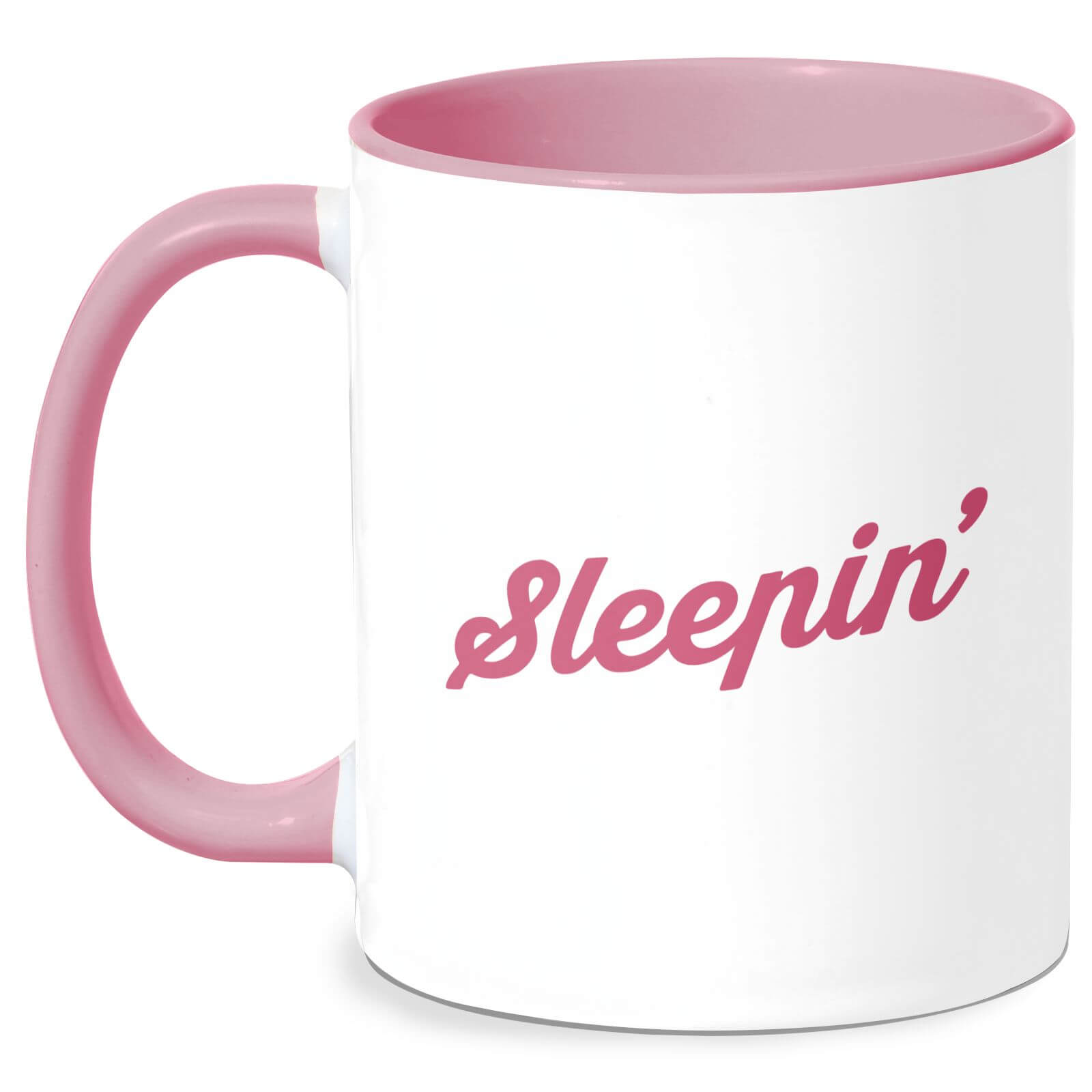 Sleepin Mug - White/Pink