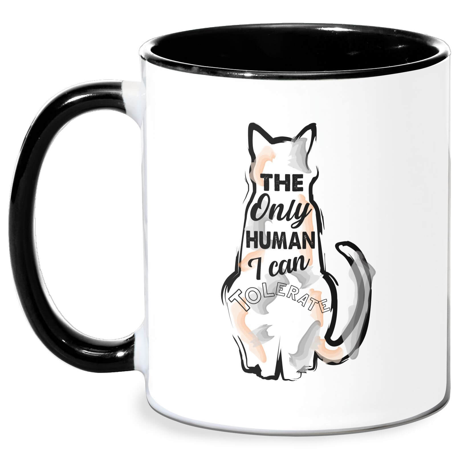 Only Person I Can Tolerate Mug - White/Black