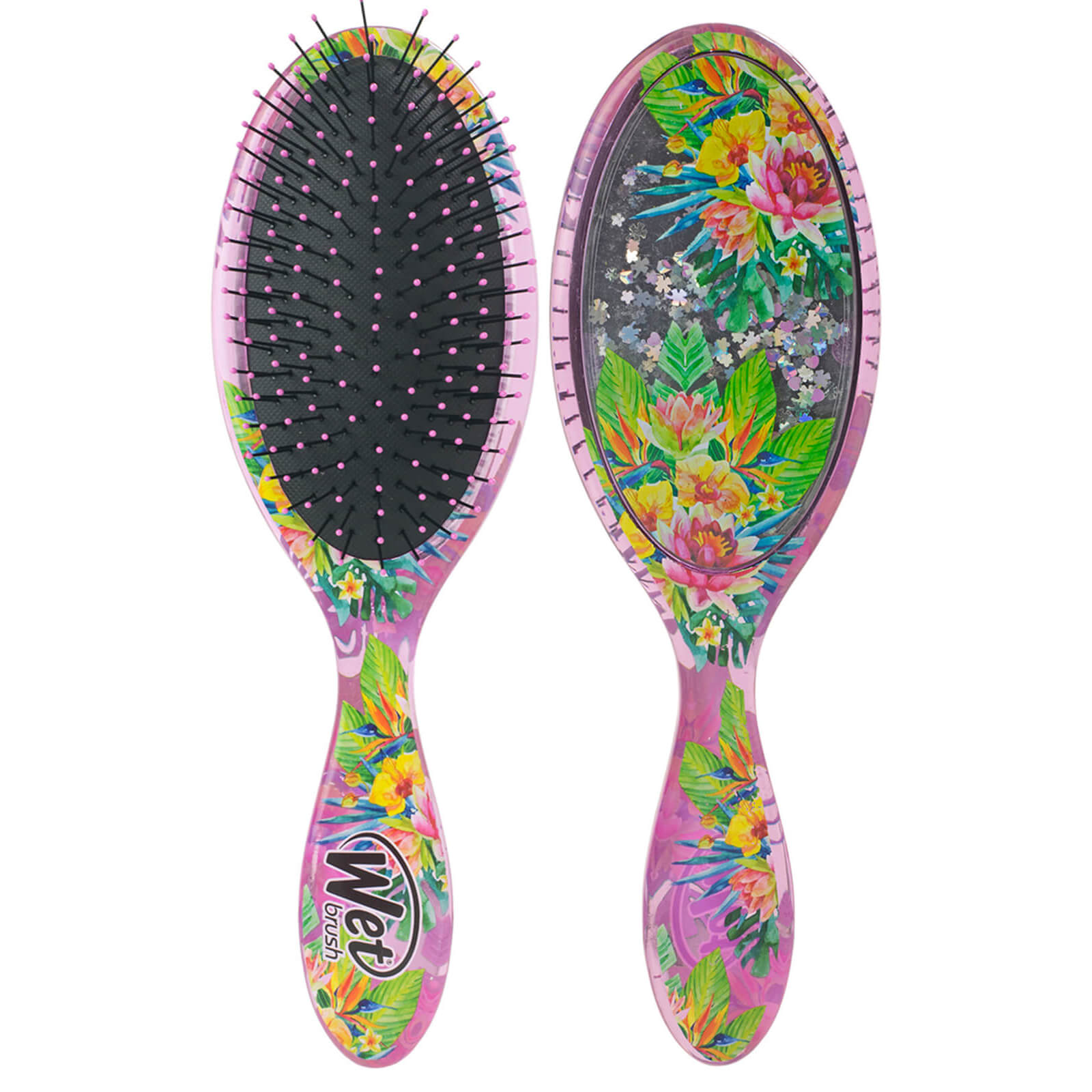 

WetBrush Liquid Glitter Detangler Brush - Tropical Oasis