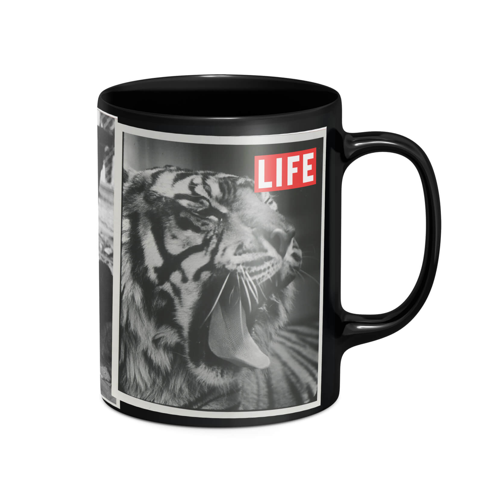 LIFE Magazine Animal Tabloid Mug - Black