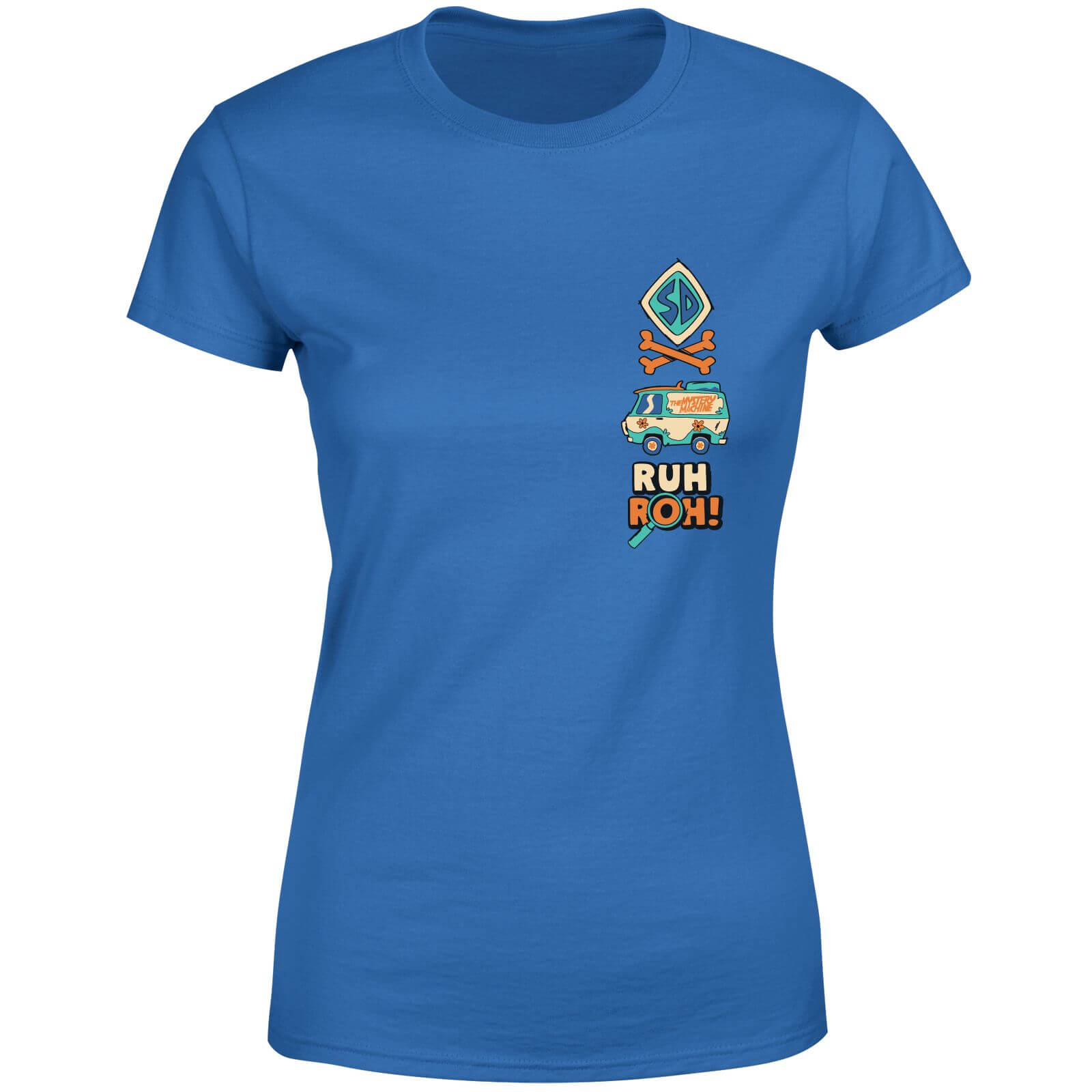 T-Shirt Ruh-Roh! - Blu - Donna - XXL - Royal Blue