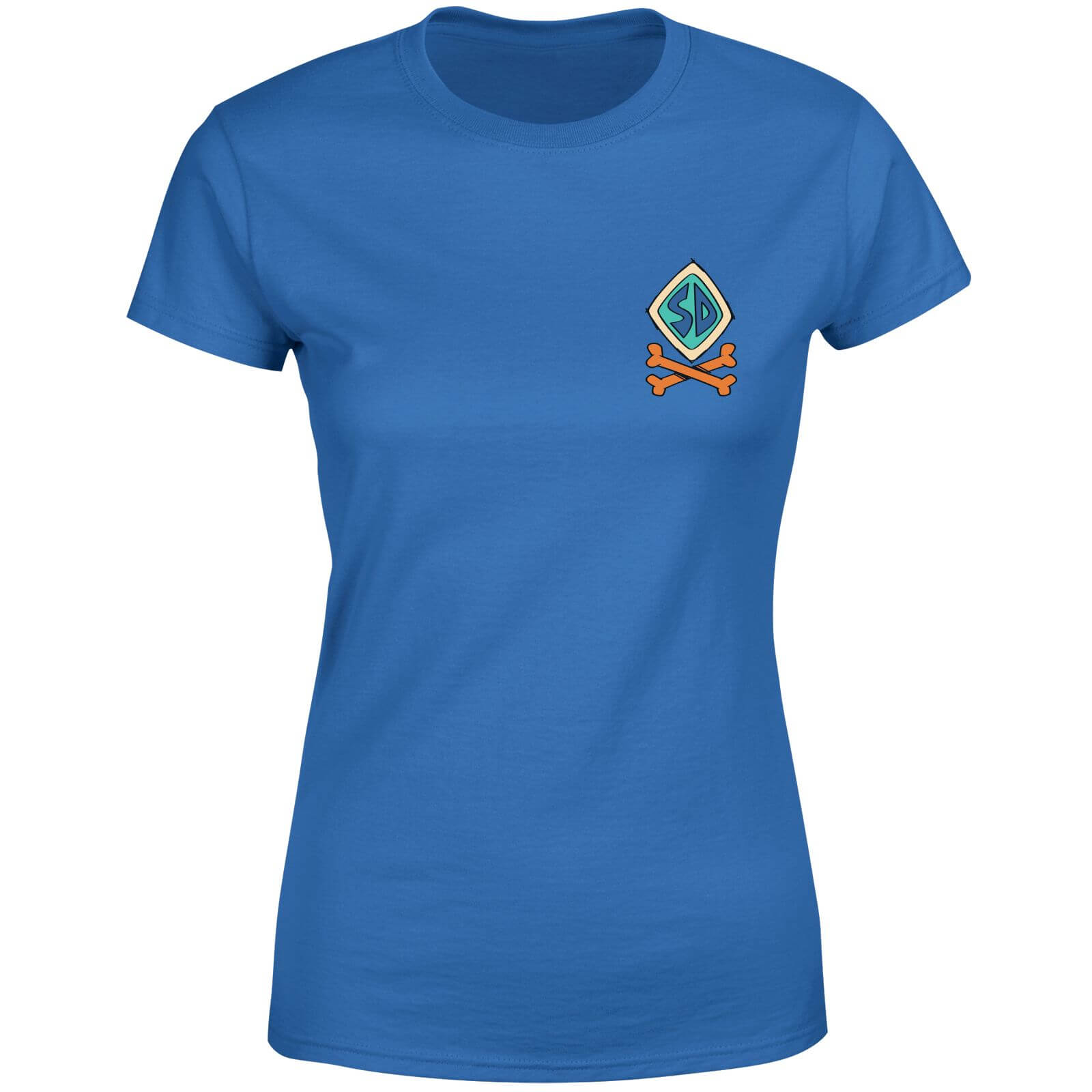 T-Shirt Scooby Snack - Blu - Donna - XL - Royal Blue