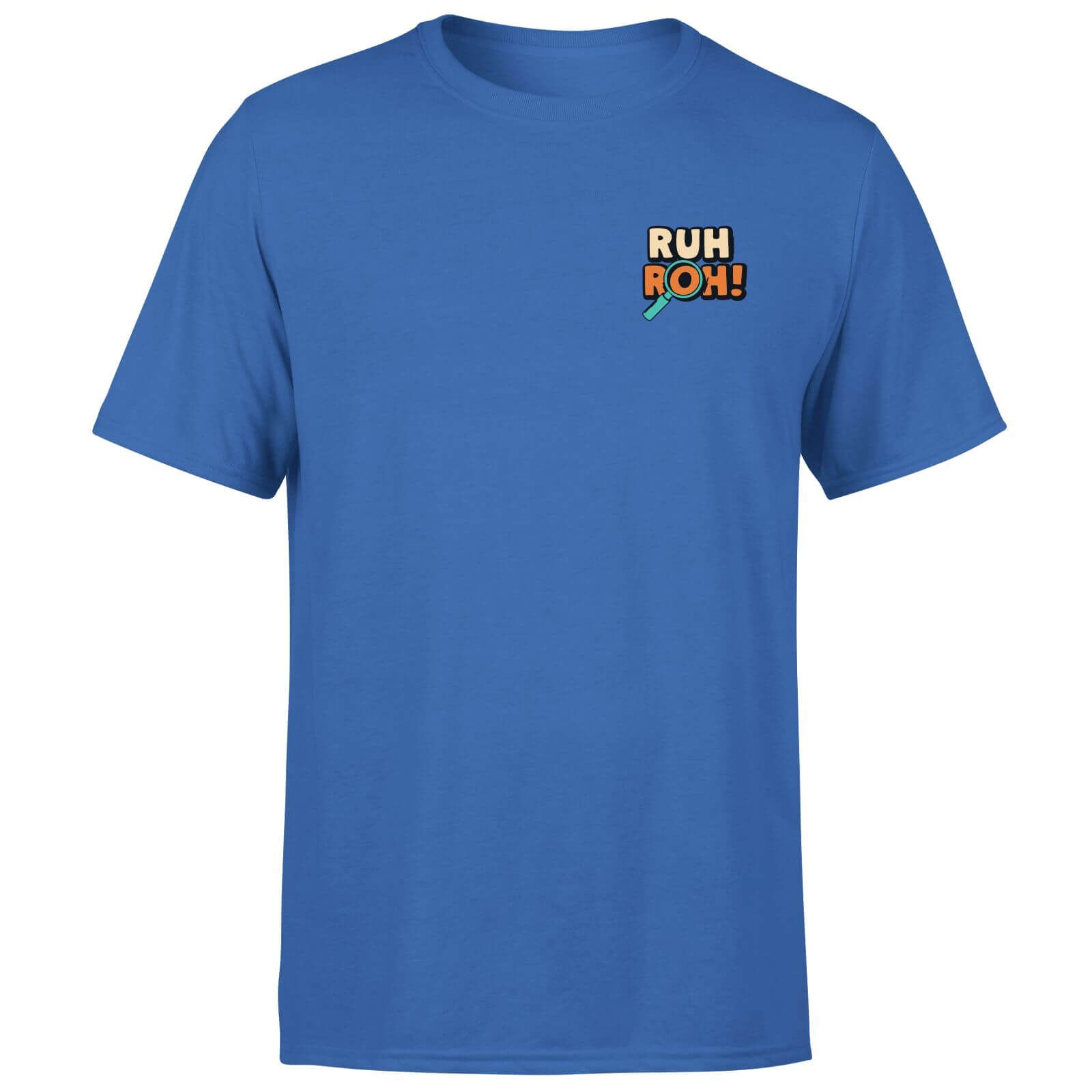 T-Shirt Ruh-Roh! Pocket - Blu - Uomo - XXL - Royal Blue