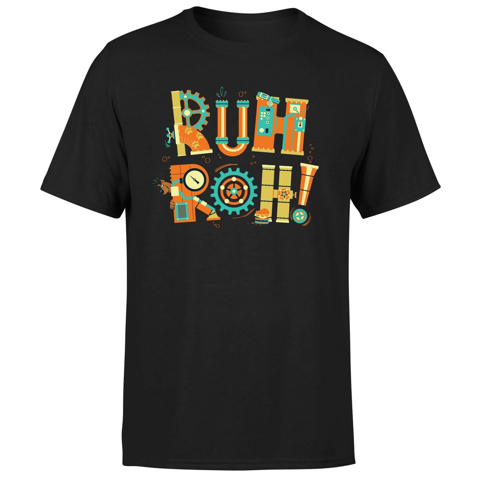 

T-Shirt Ruh-Roh! Clockwork - Nero - Uomo - M - Nero