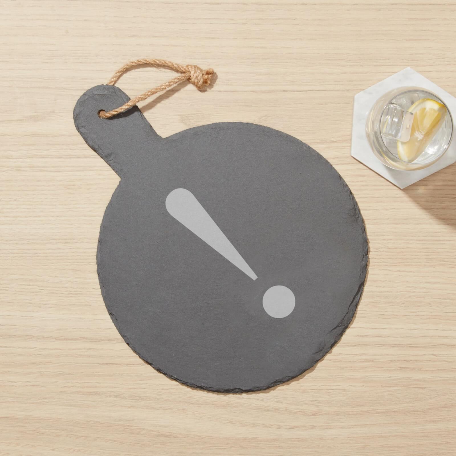 ! Engraved Slate Cheese Board