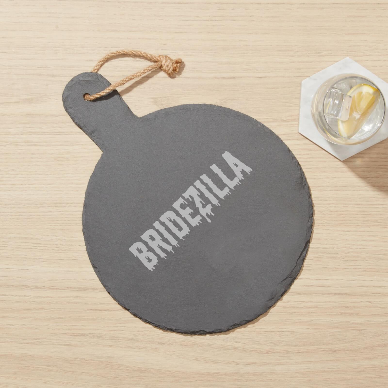 Bridezilla Engraved Slate Cheese Board