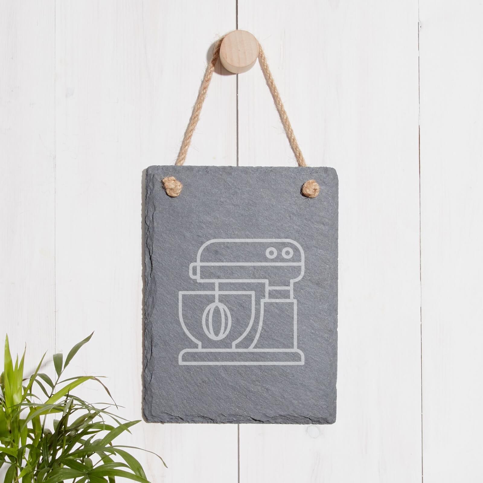 Whisk Engraved Slate Memo Board - Portrait