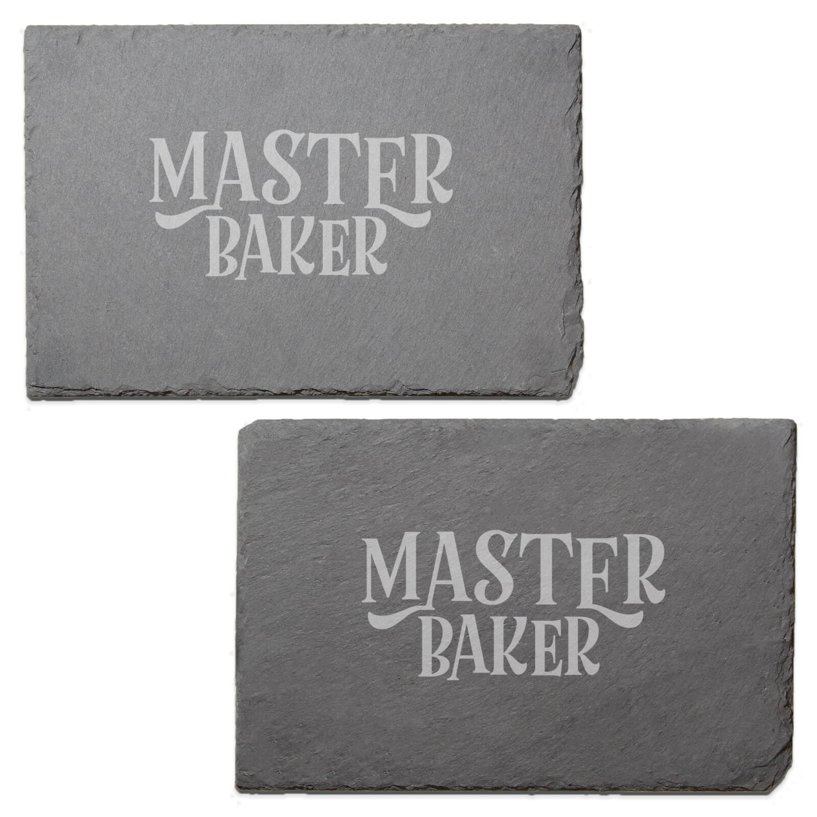 Master Baker Engraved Slate Placemat - Set of 2