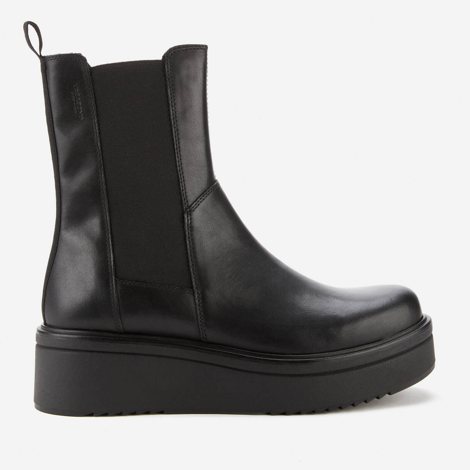 Vagabond Women’s Tara Leather Chunky Chelsea Boots - Black