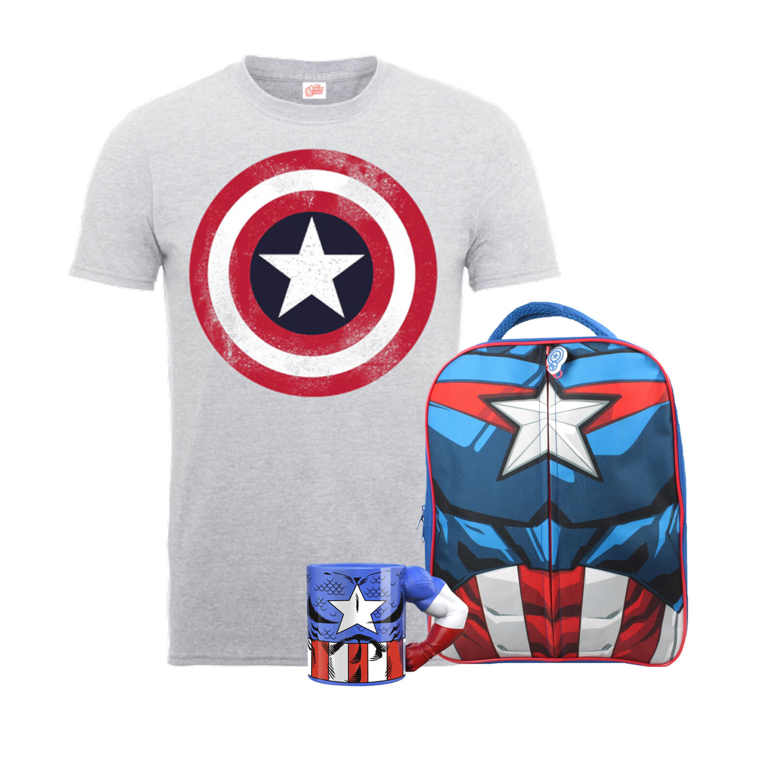 Marvel Captain America Backpack Bundle - Kids' - 11-12 Years