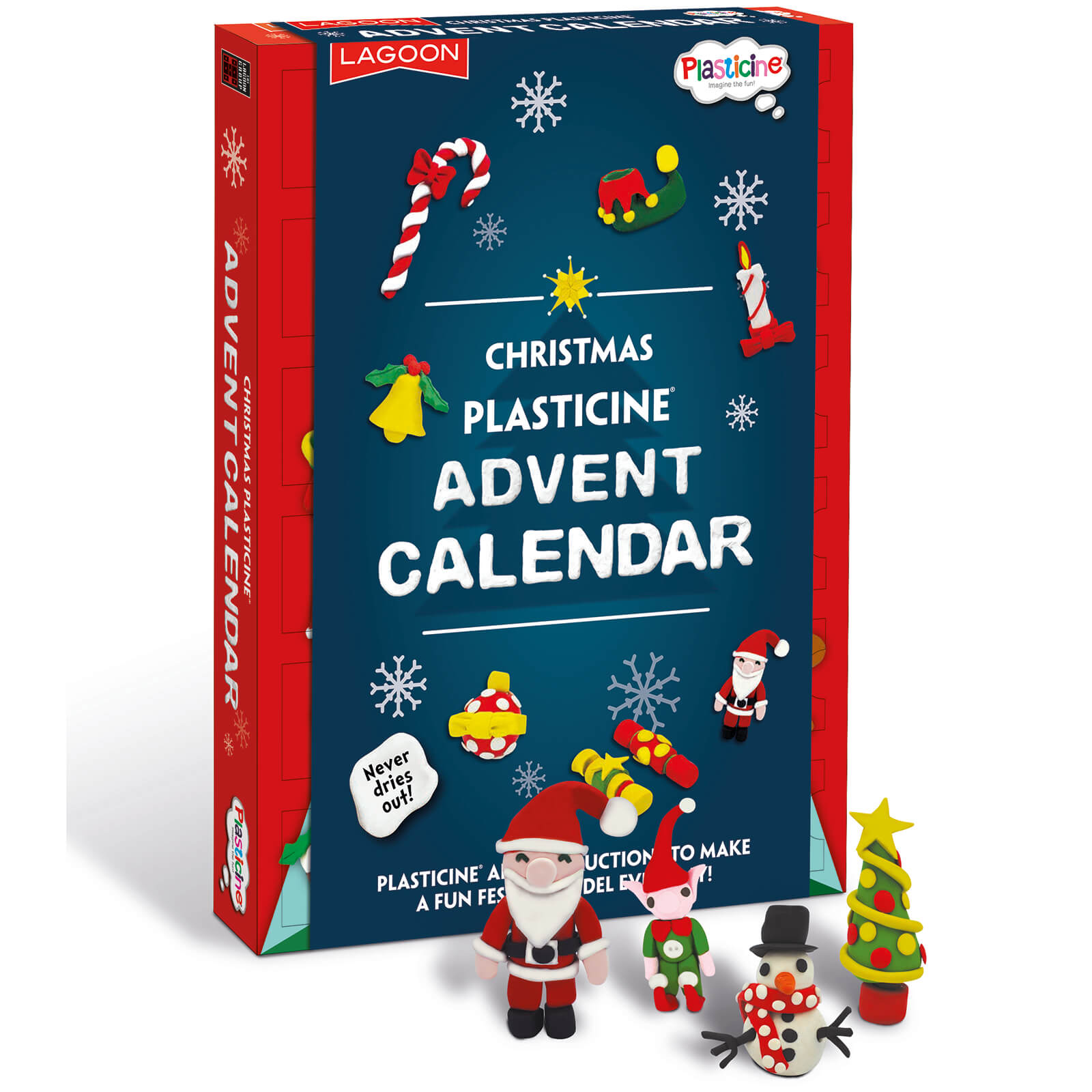 Plasticine Christmas Advent Calendar| Herren, Damen