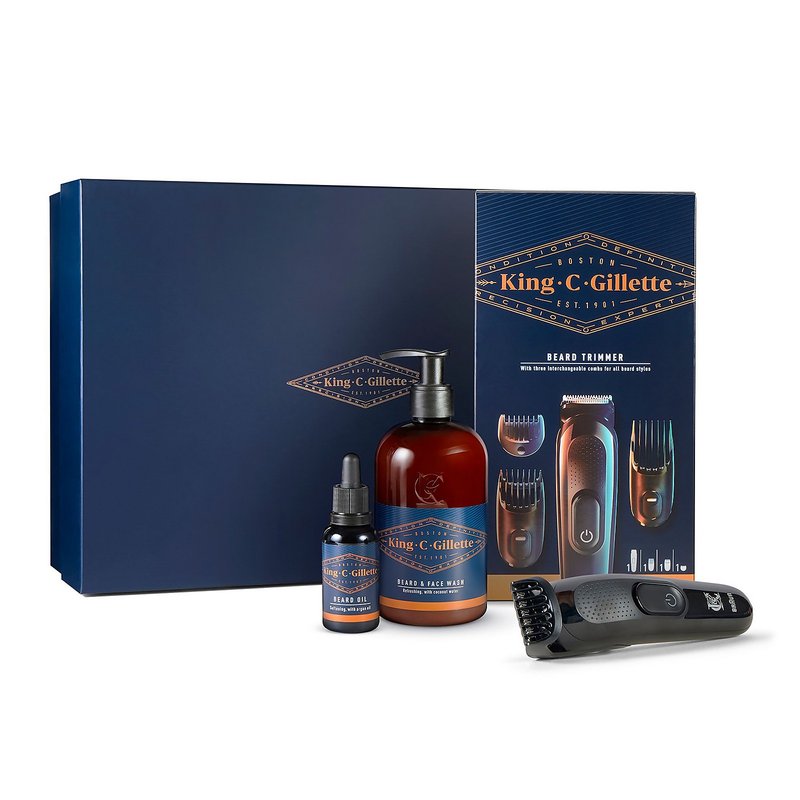 King C. Gillette Beard Trimmer Kit (Kitted)(DE)