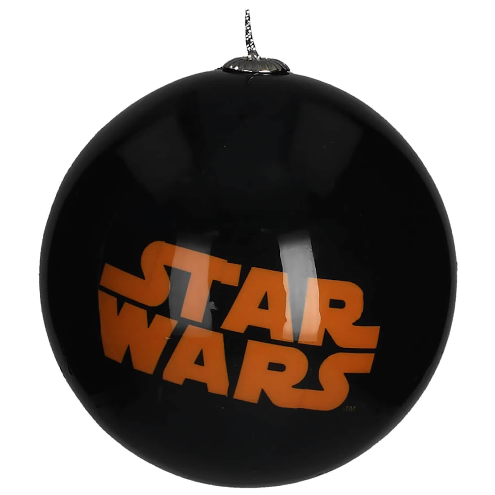 Star Wars Christmas Bauble - Orange Logo