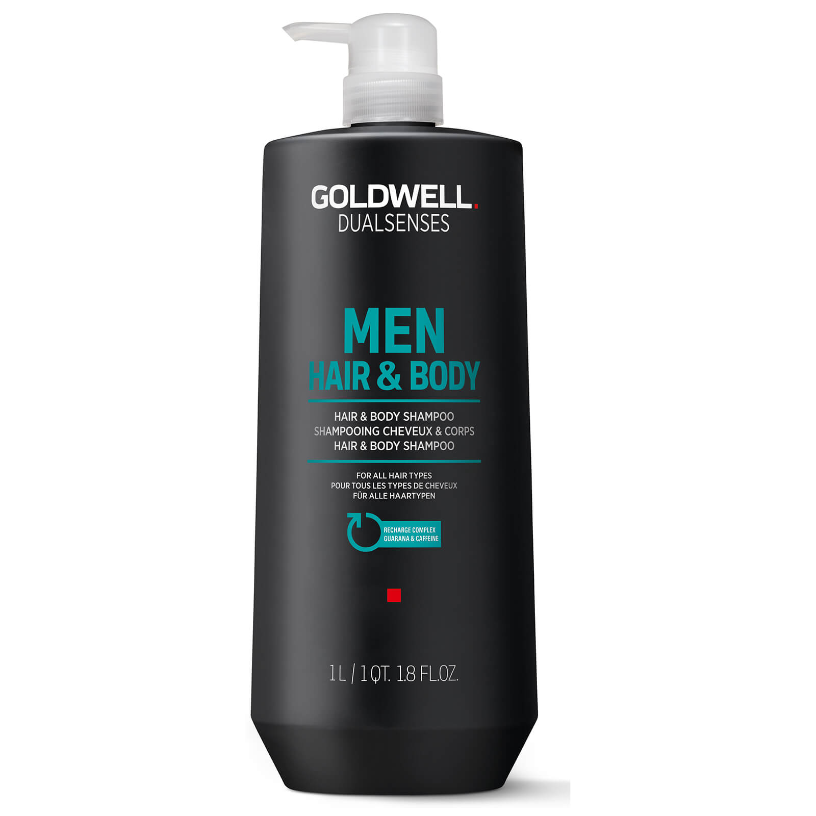 Photos - Hair Product GOLDWELL Dualsenses Men's Hair & Body Shampoo 1000ml 202873 