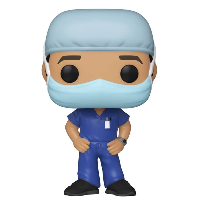   Figura Pop! Vinyl Héroes Trabajador de Primera Línea Hombre 1  