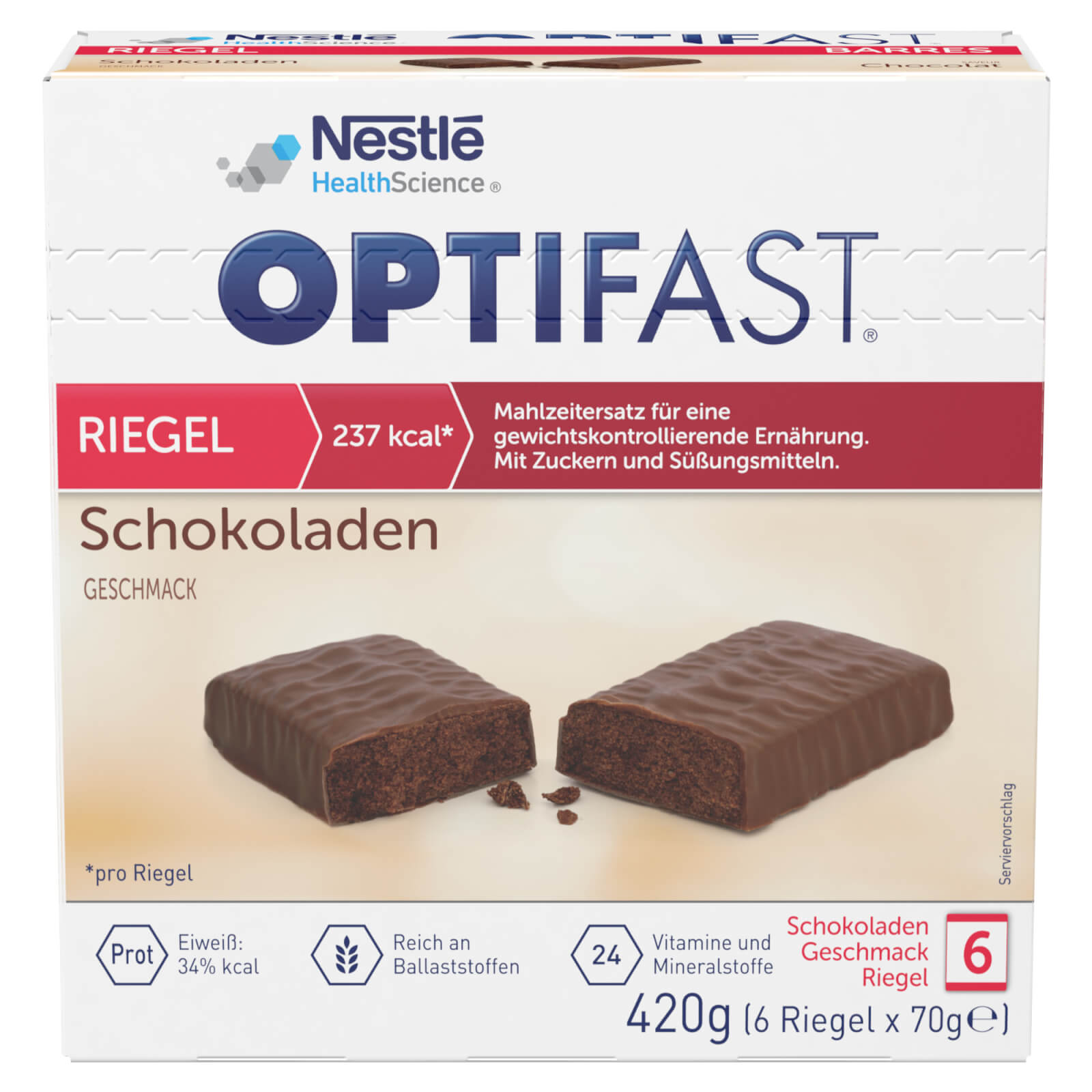 Diät Riegel - Schokolade