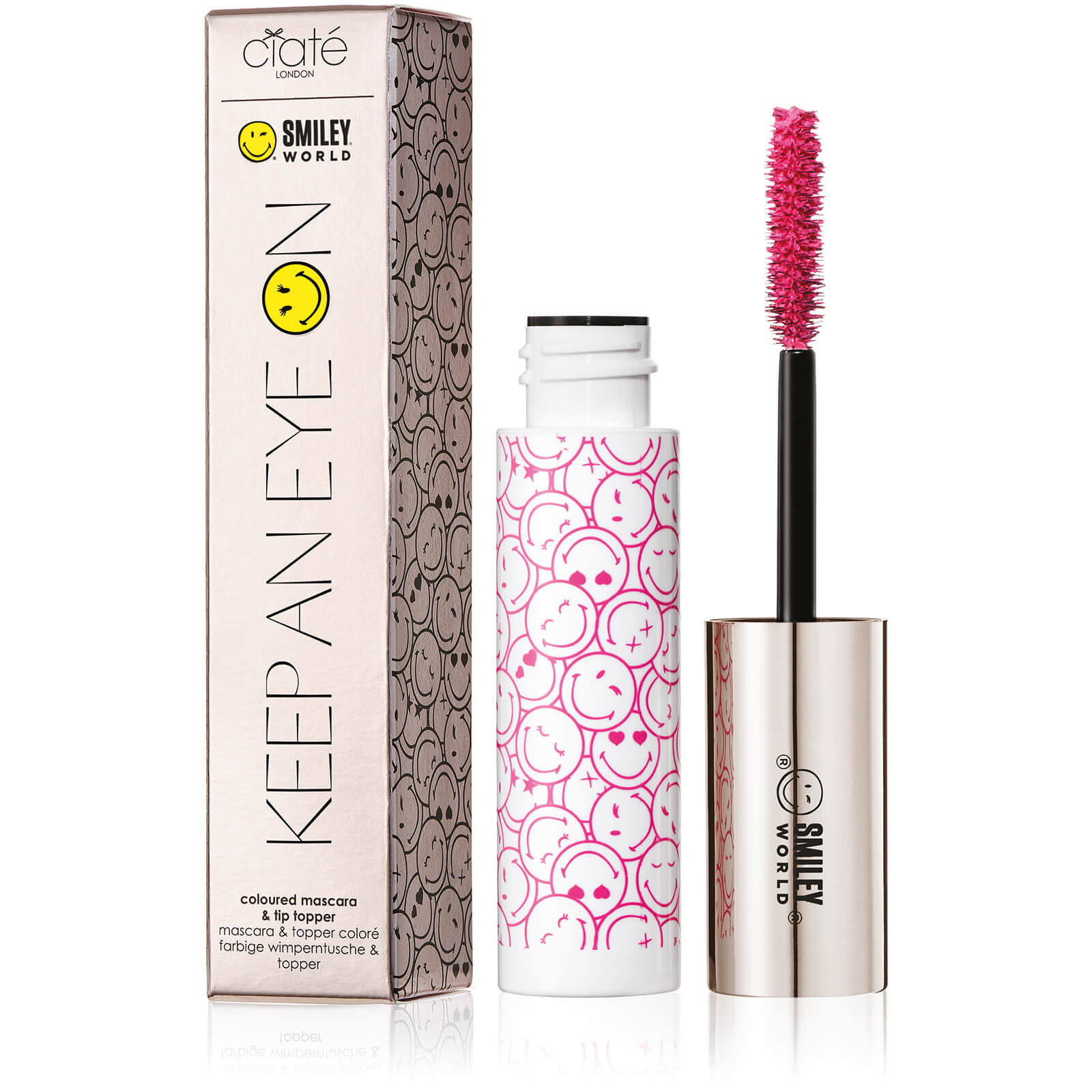 

Ciaté London Smiley Keep an Eye on Coloured Mascara - Be Brave 10.5ml