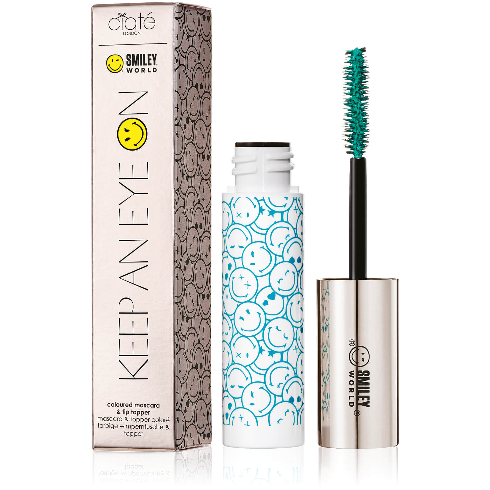 

Ciaté London Smiley Keep an Eye on Coloured Mascara - Be Bold 10.5ml