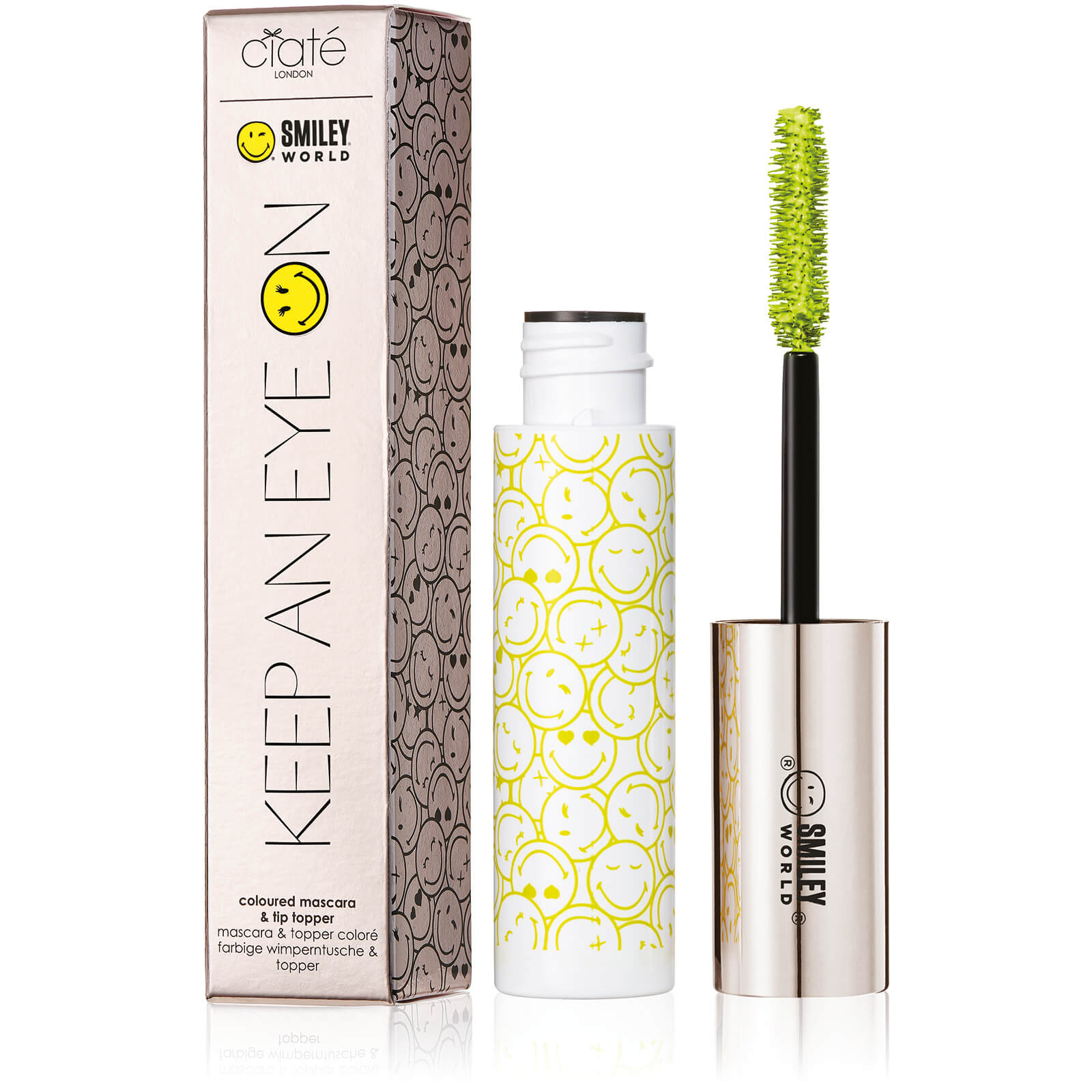 Ciaté London Smiley Keep an Eye on Coloured Mascara - Be Happy 10.5ml