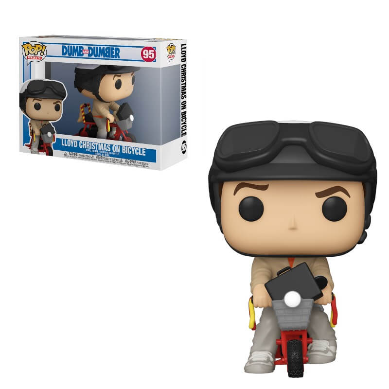 Dumb & Dumber Lloyd With Bicycle Pop! Ride