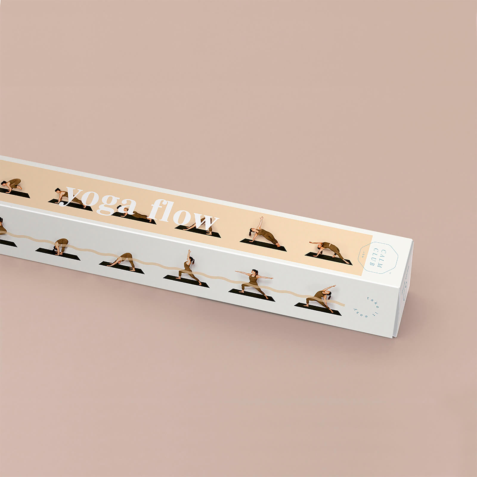 Calm Club Yoga Flow Poster