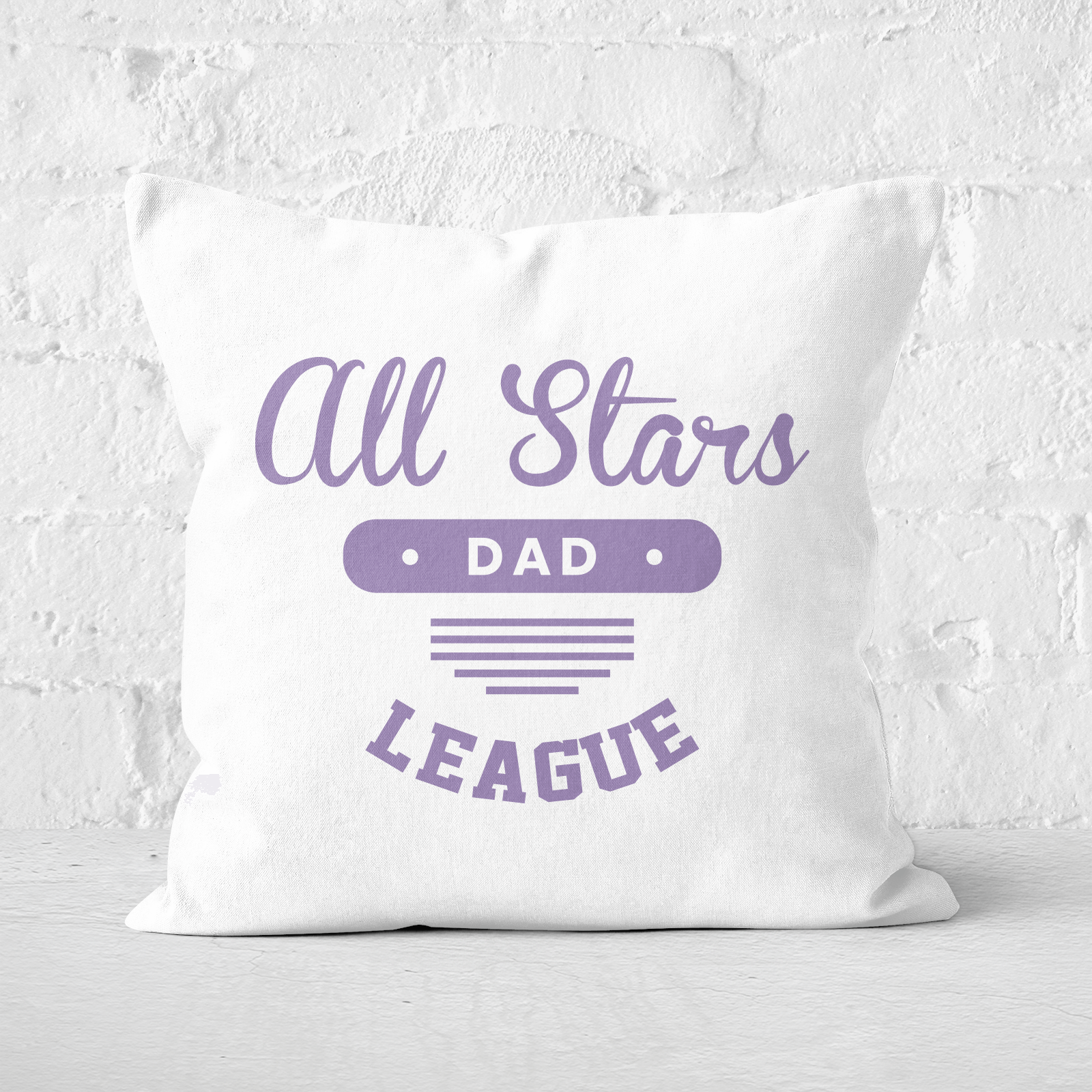 All Star Dad Square Cushion - 60x60cm - Soft Touch