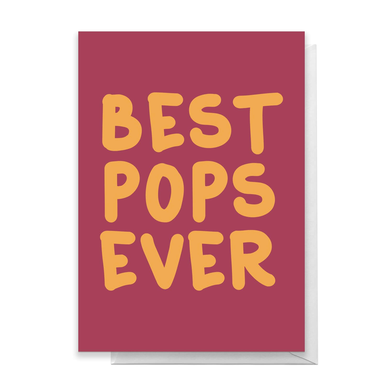 Best Pops Ever Greetings Card - Large Card