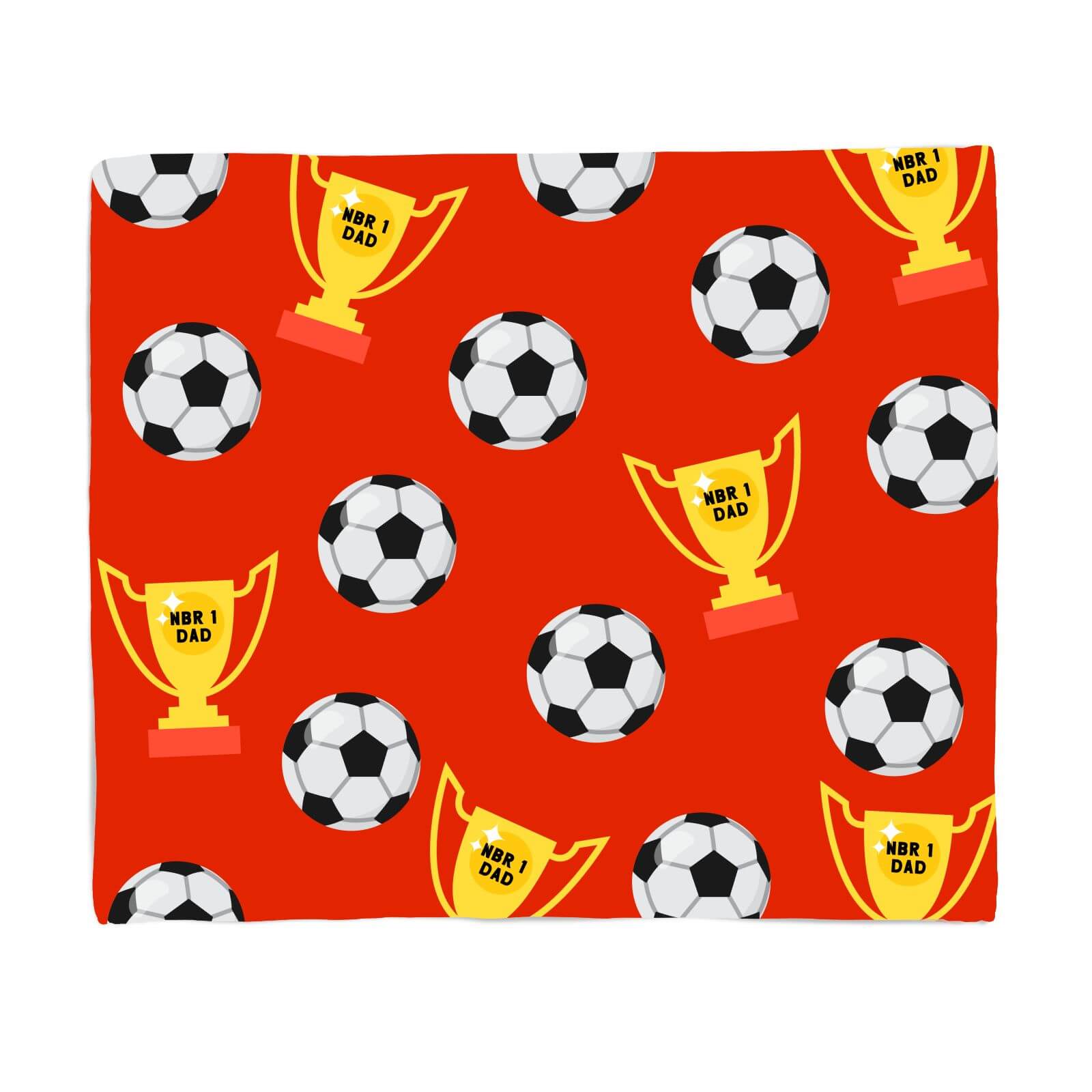 Football Dad Fleece Blanket