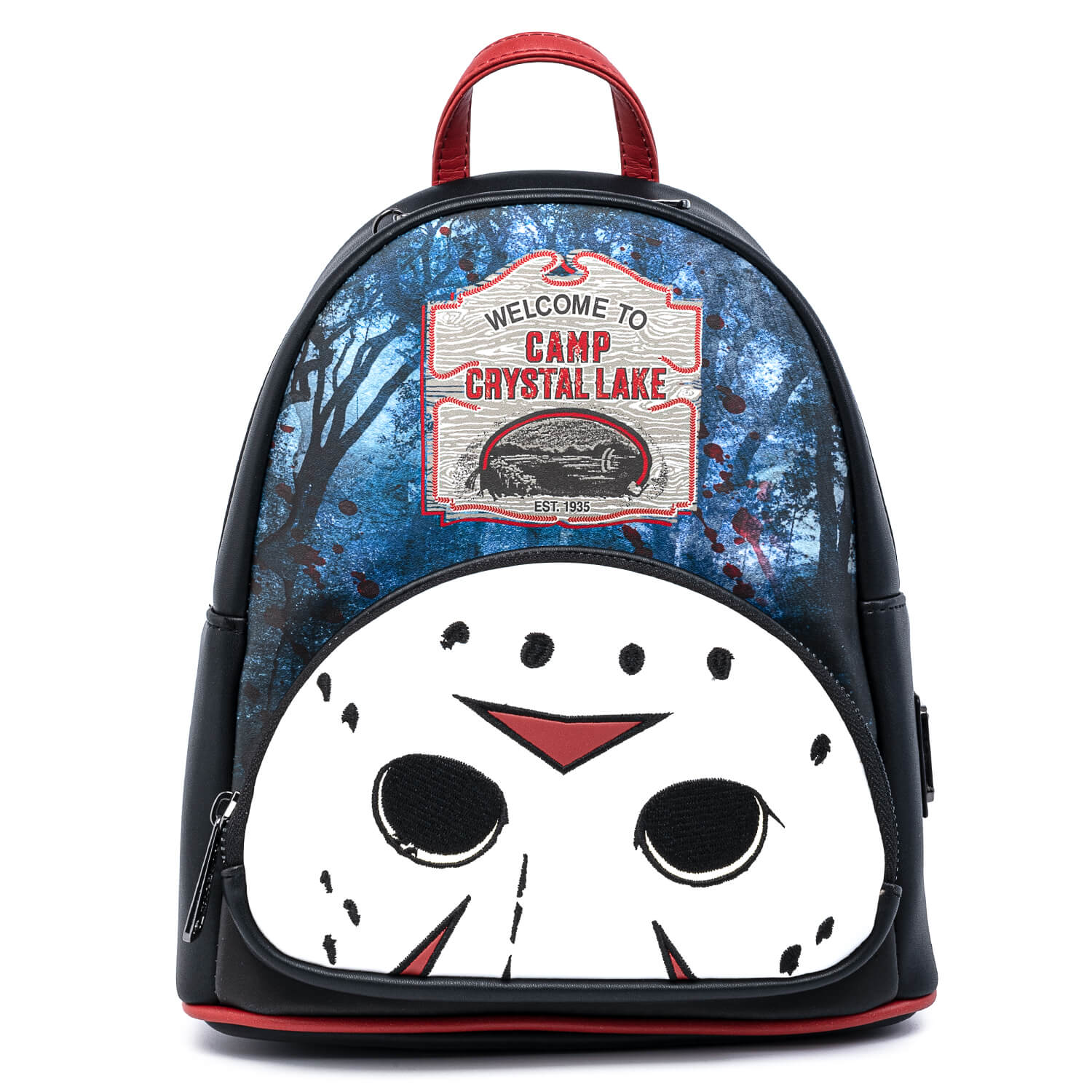 Loungefly Friday The 13Th Camp Crystal Lake Mini Backpack