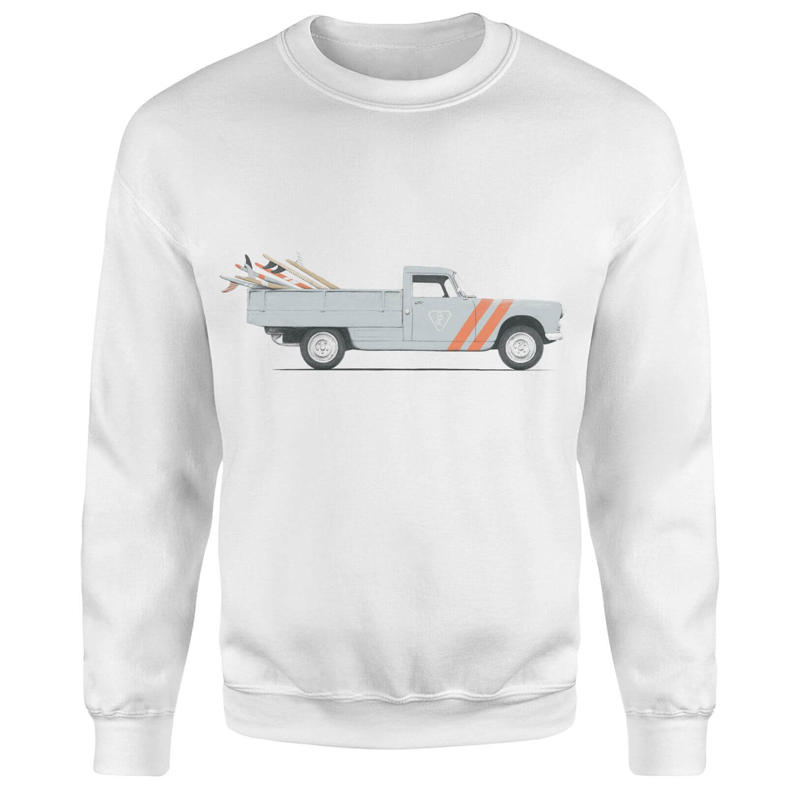 Pick Up Sweatshirt - White - S - White