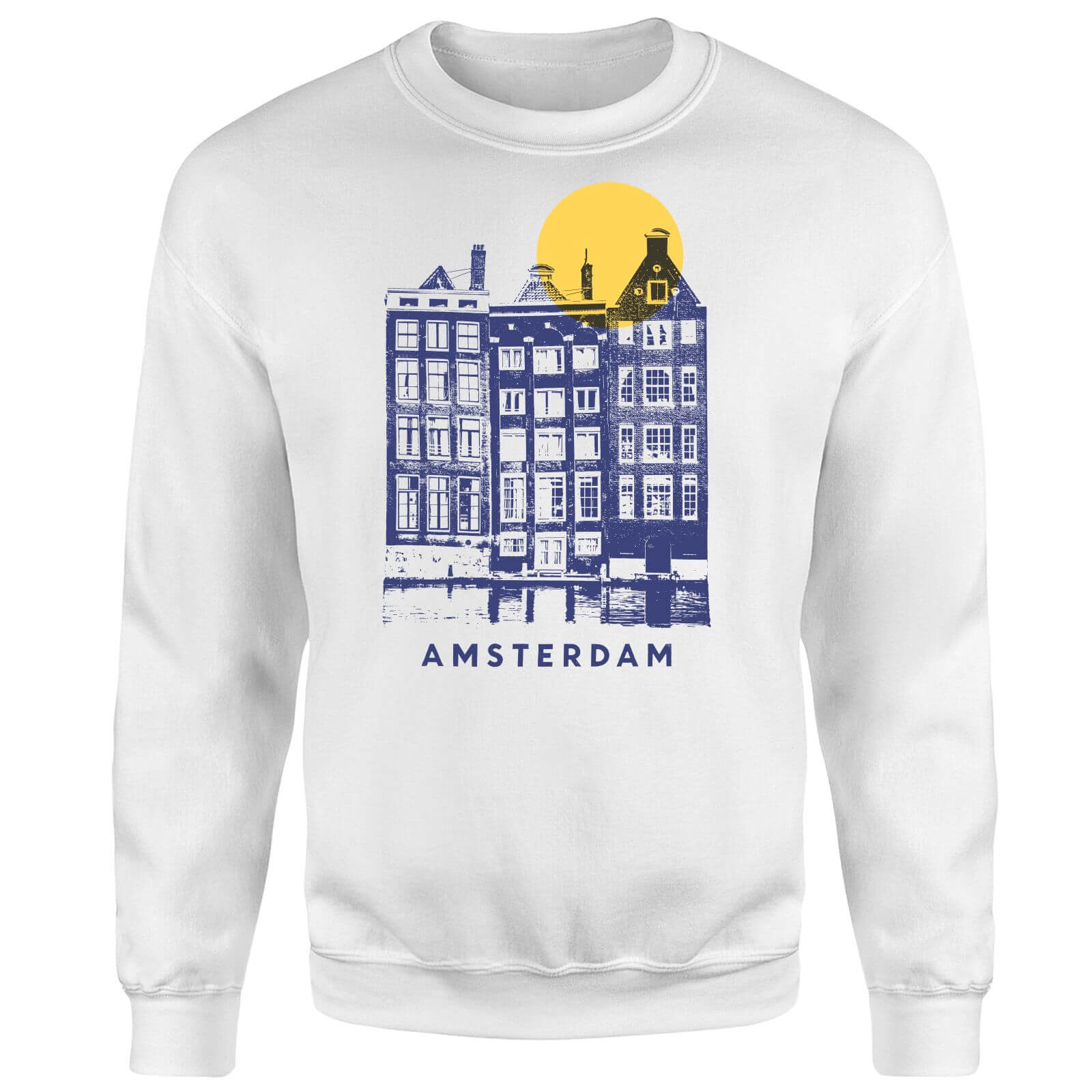 Amsterdam Sweatshirt - White - S - White