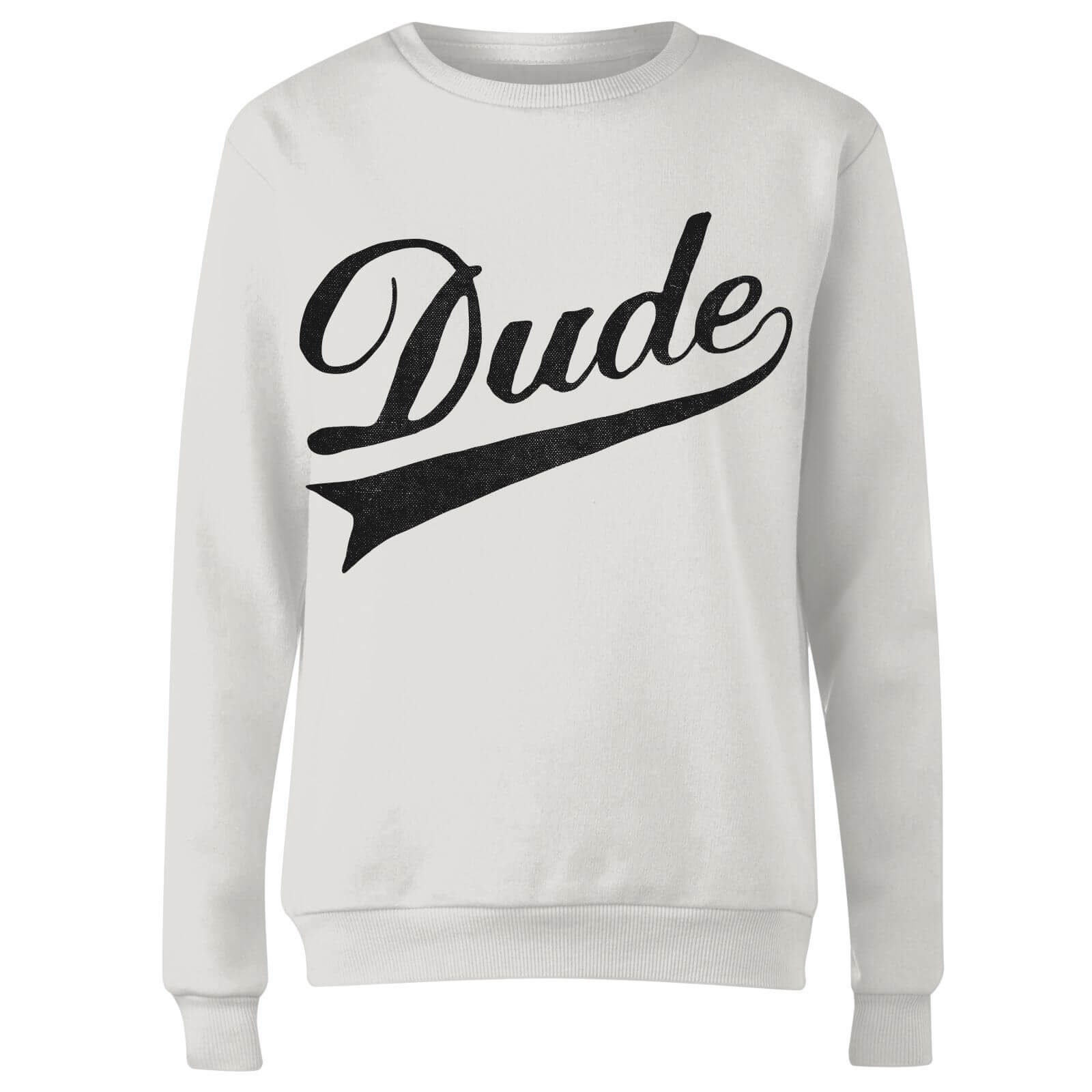 Dude Women's Sweatshirt - White - XS - White